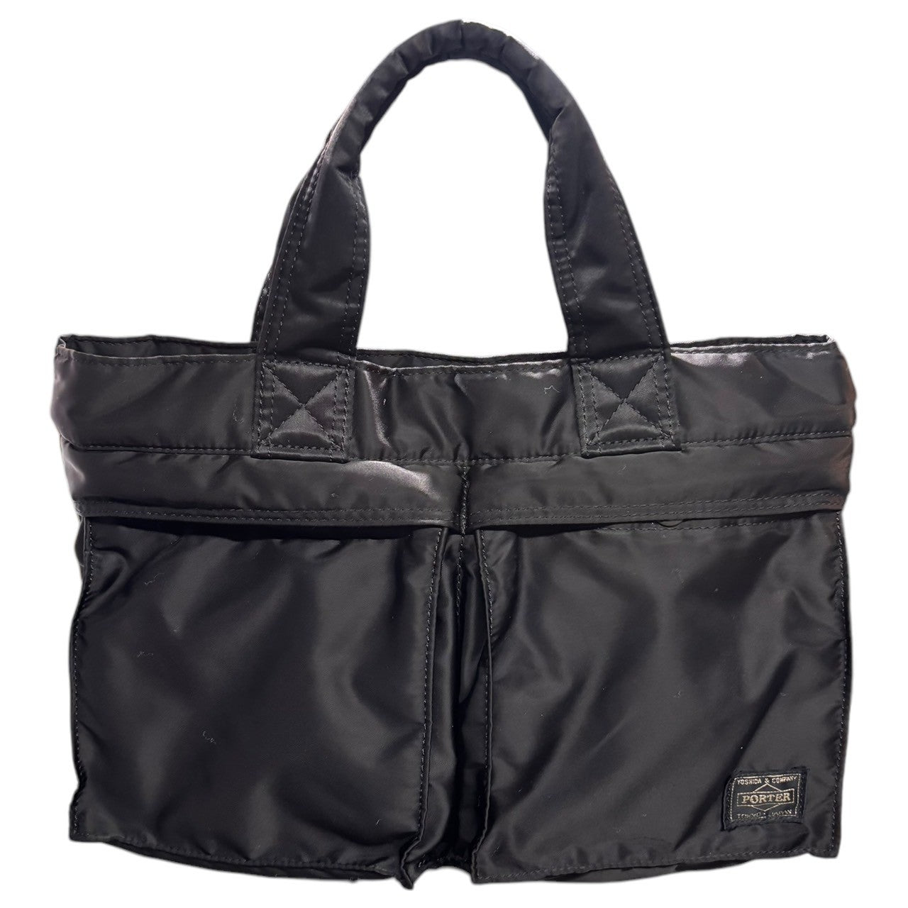 PORTER(ポーター) TANKER hand bag タンカー ハンド バッグ ナイロン ブラック トート ビジネス