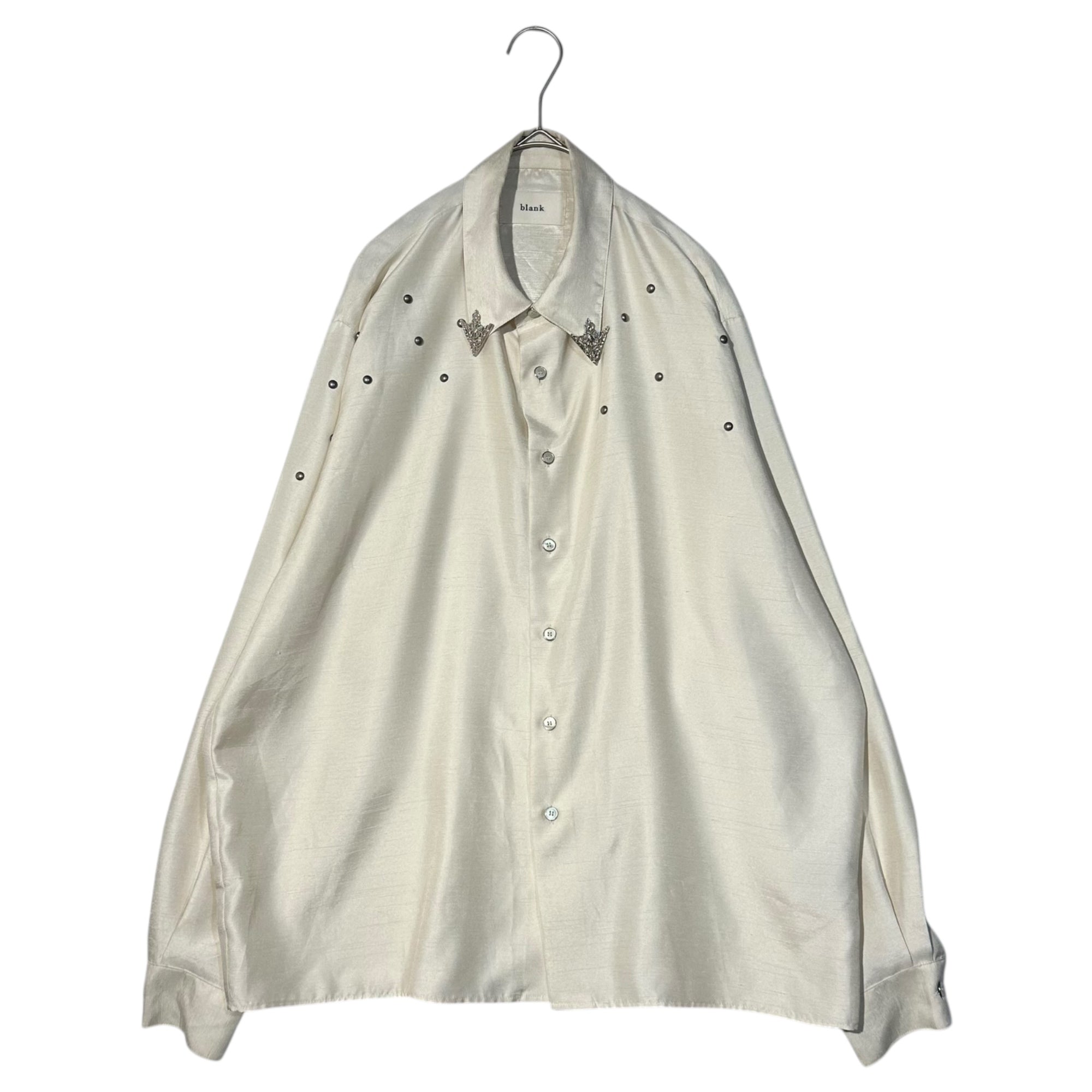 blank(ブランク) RAIN STUDS SHIRT スタッズ ウエスタン シャツ 023001002004001002 1(S程度) アイボリー