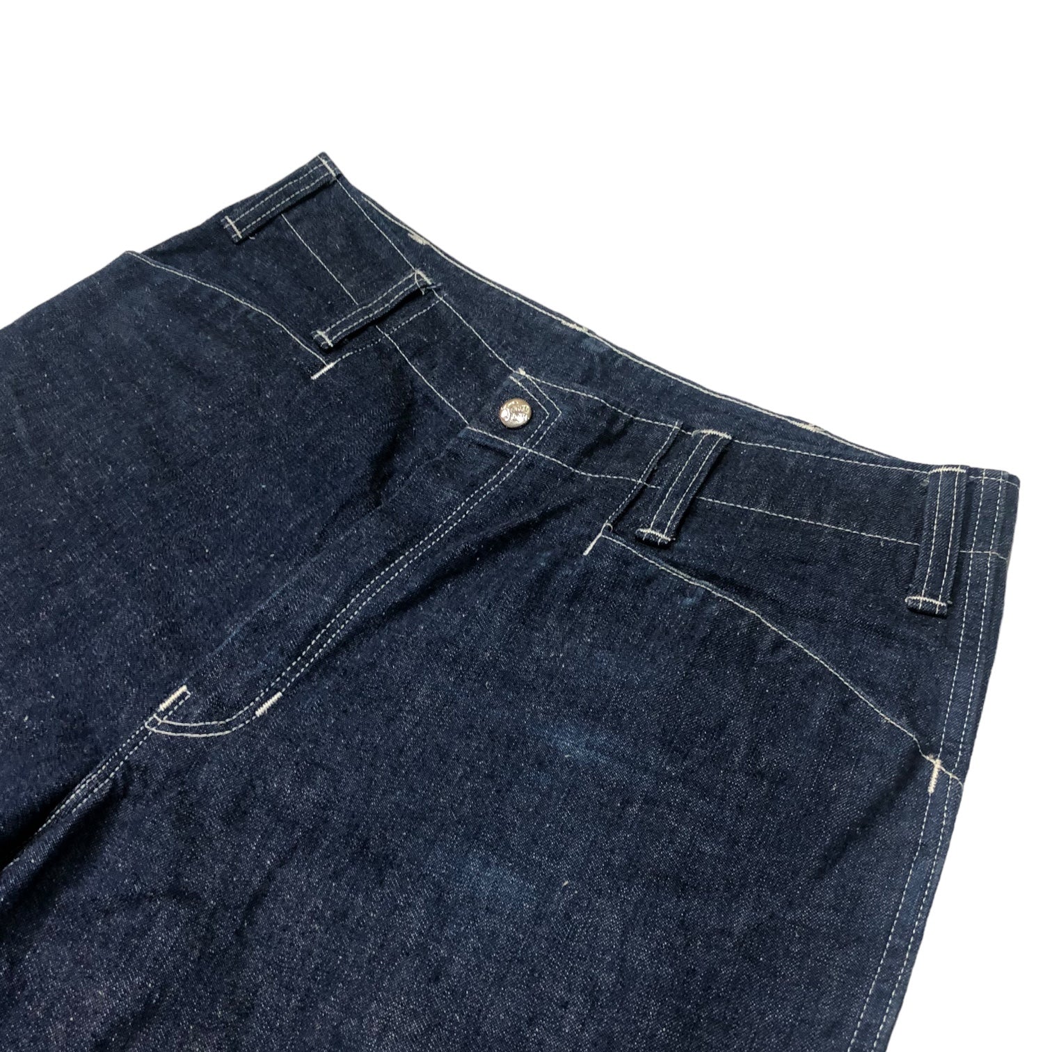 TENDERLOIN(テンダーロイン) BDP DENIM デニム フリスコ ワークパンツ S インディゴ ネップ加工