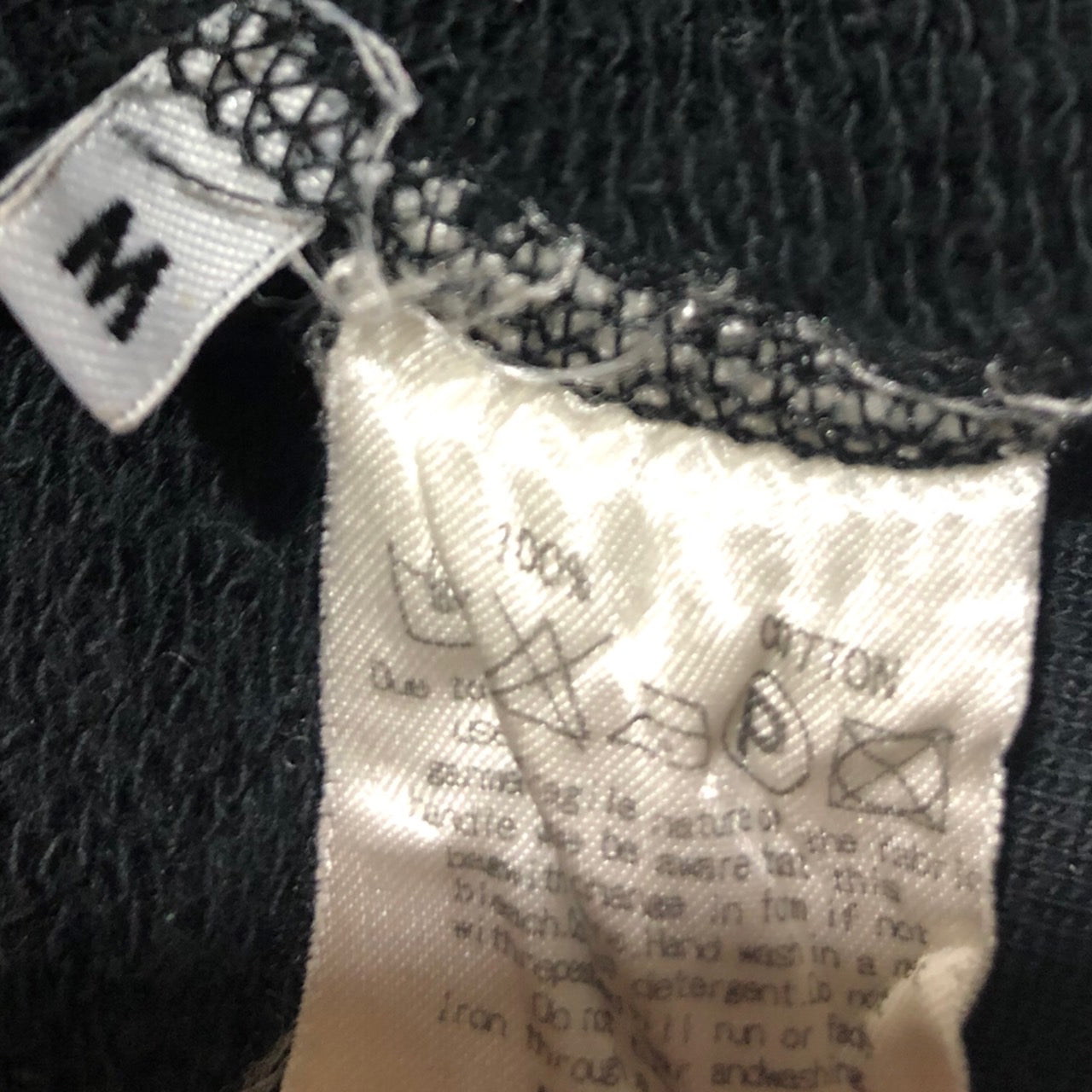 VISVIM(ビズビム/ヴィズヴィム) サイドロゴタグコットンジップパーカー M ブラック