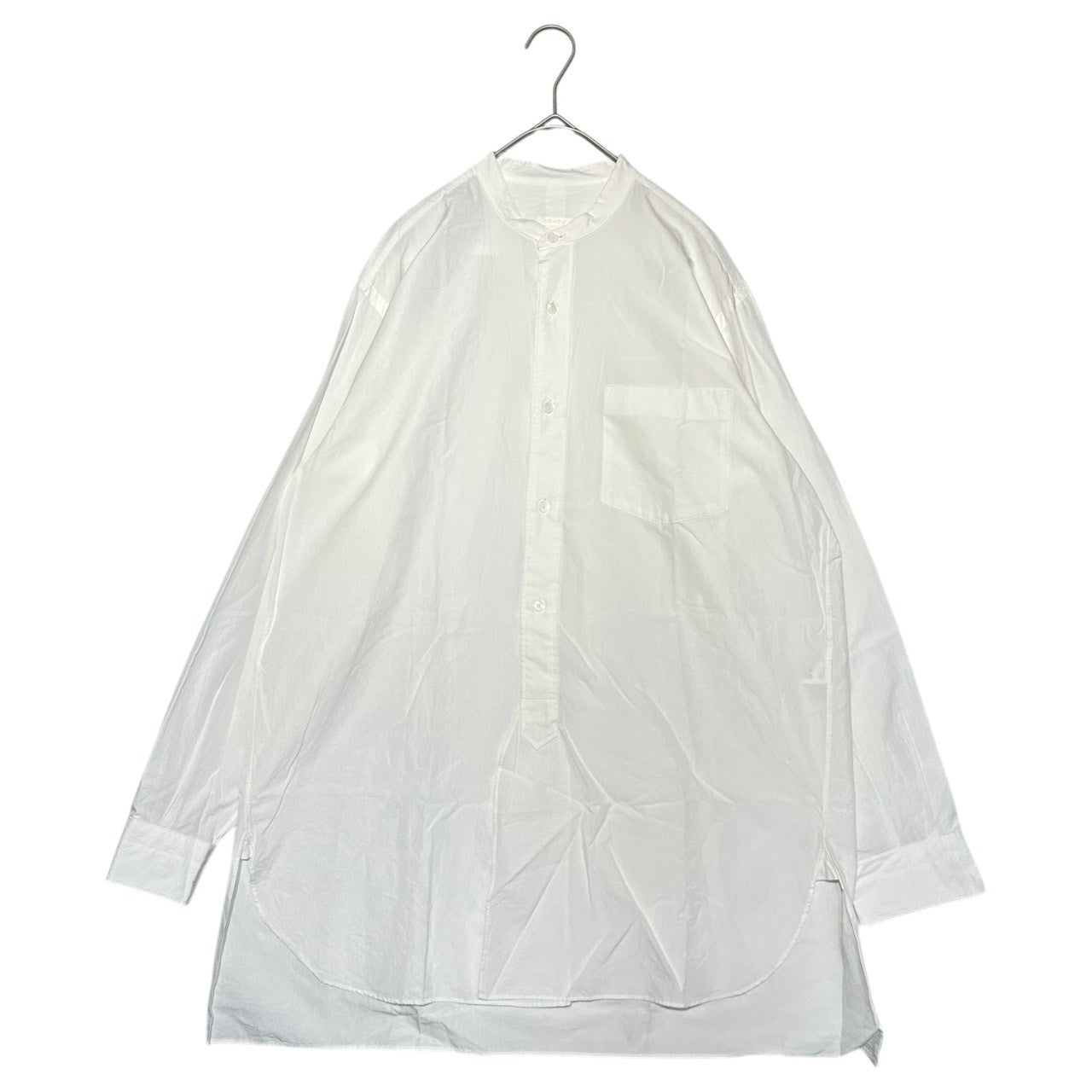 COMOLI(コモリ) 20SS Basic Band Collar Shirt ベーシック バンドカラー シャツ R01-02002 2(M) ホワイト
