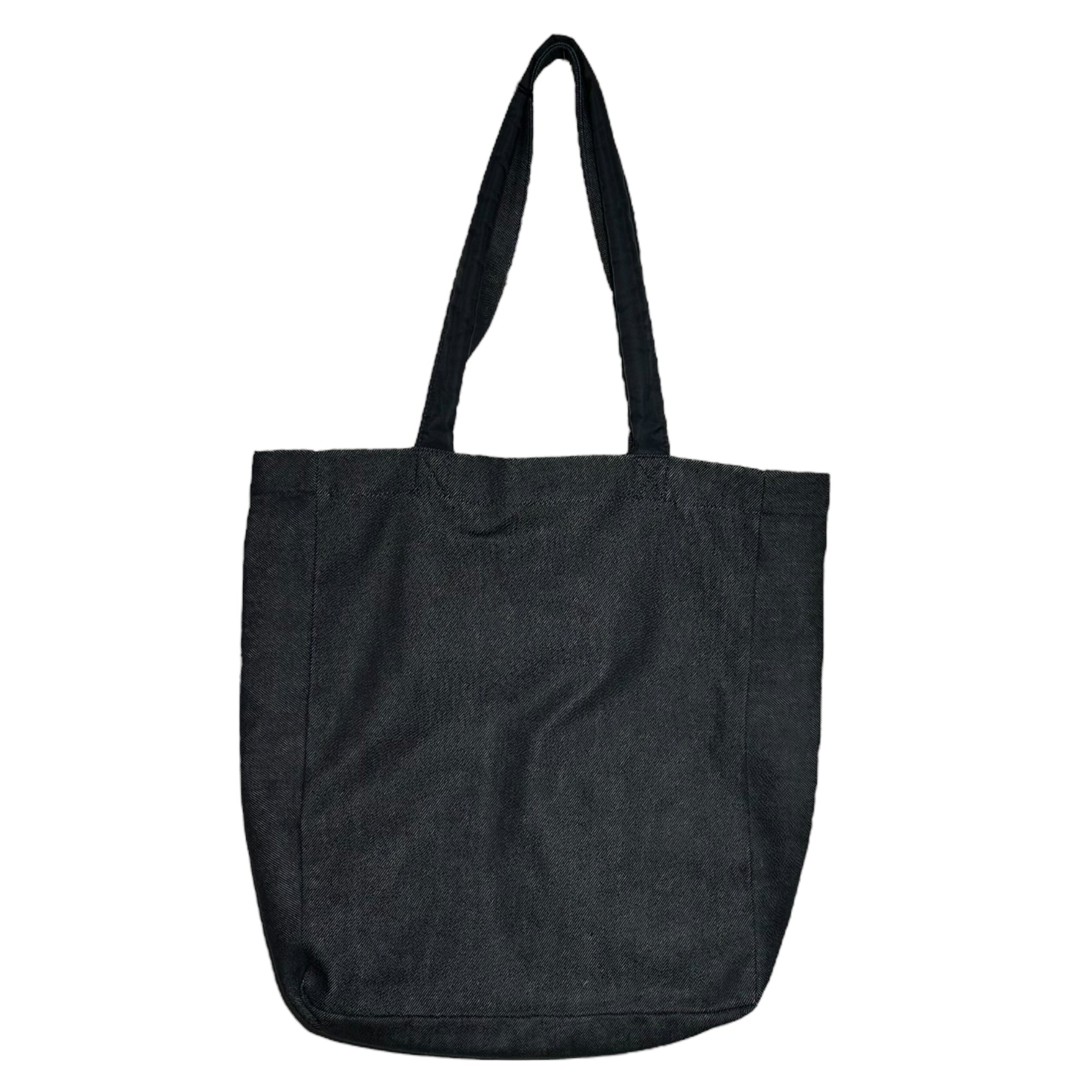 sacai × A.P.C.(サカイ × アーペーセー) Denim Logo Tote Bag デニム ロゴ トートバッグ インディゴ×ホワイト リバーシブル