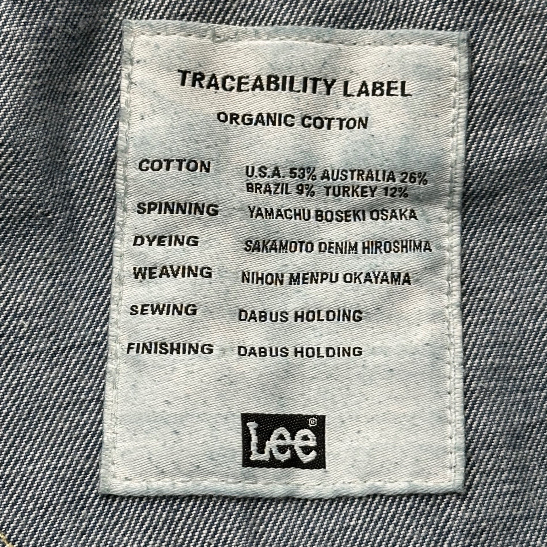 LEE(リー) 101-J AMERICAN RIDERS JACKET ライダース デニム トラッカー ジャケット LM8100 L ライトインディゴ