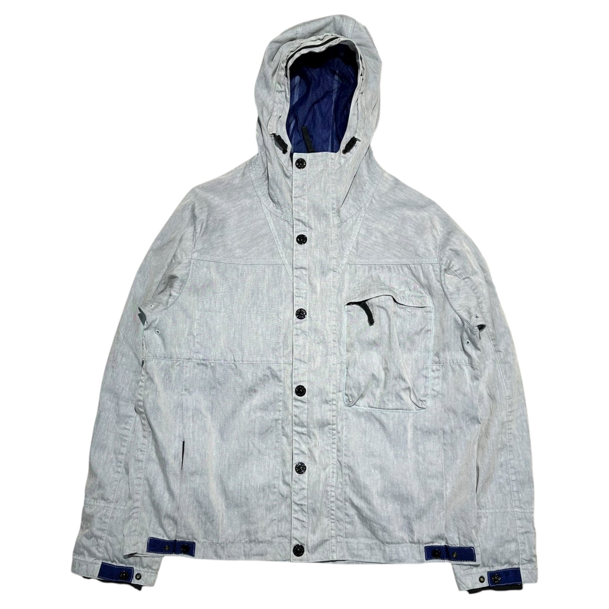 STONE ISLAND(ストーンアイランド) 11SS LINO FLAX Logo Patch Hooded 