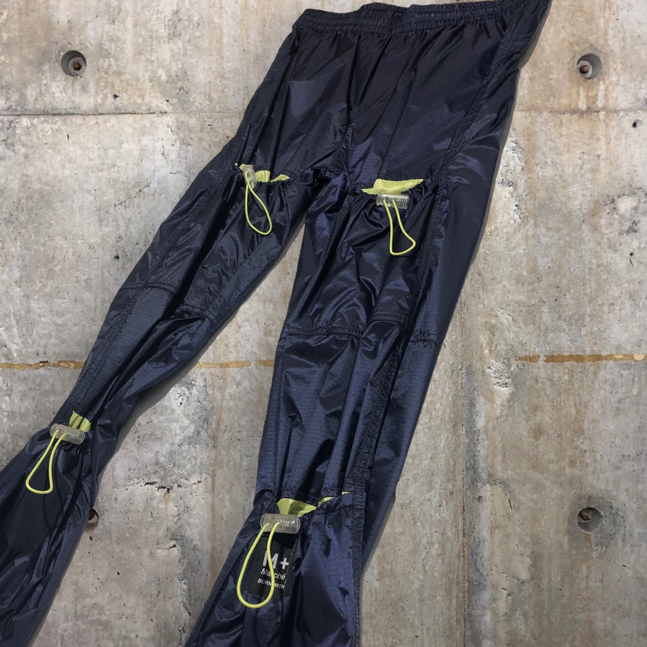 M+RC NOIR(マルシェノア) エラスティックパンツ S ネイビー