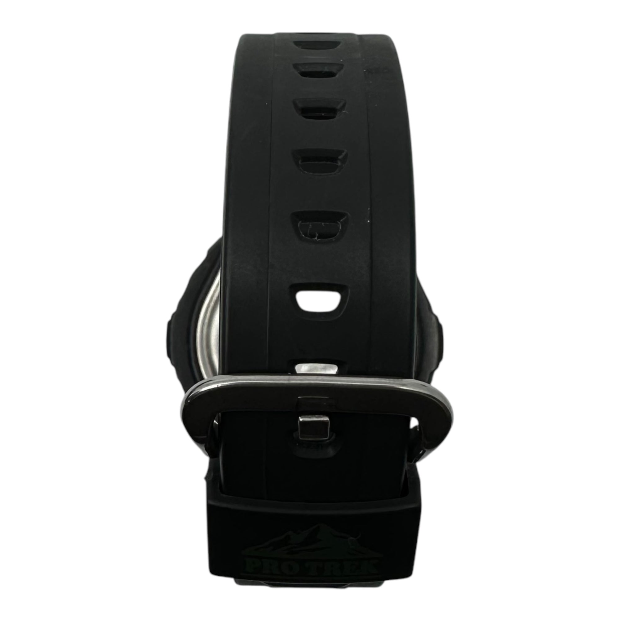 CASIO(カシオ) PROTREK プロテック ソーラー デジタル ウォッチ PRW-100BJ ブラック×シルバー 腕時計 アウトドア