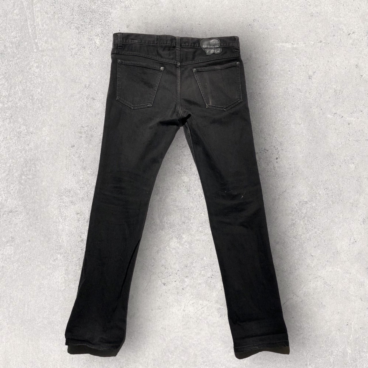 NUMBER (N)INE(ナンバーナイン) 06AWスキニーデニムパンツ F06-NP017 4×30 ブラック 06AW NOIR期