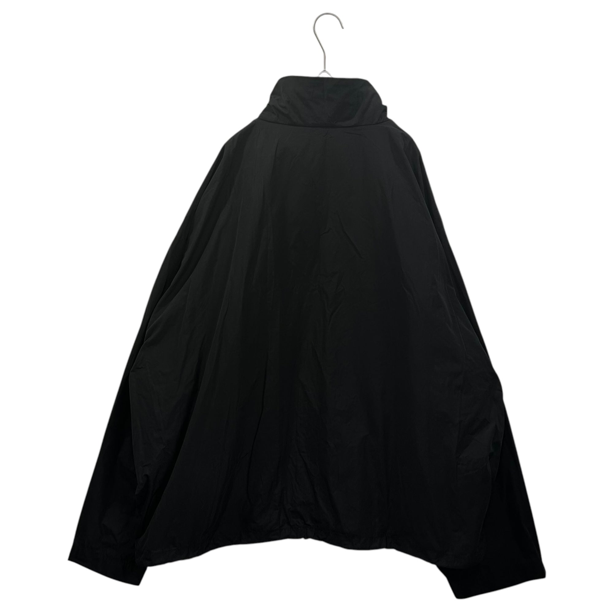 Acne Studios(アクネストゥディオズ) 23SS Logo Patch Half-Zip Jacket ロゴ ハーフジップ ジャケット FN-MN-OUTW000915 52 ブラック