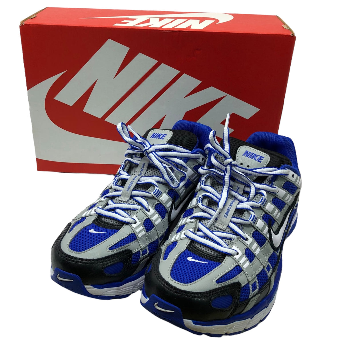 NIKE(ナイキ) P-6000 ローカット スニーカー CD6404-400 25.5cm ブルー 