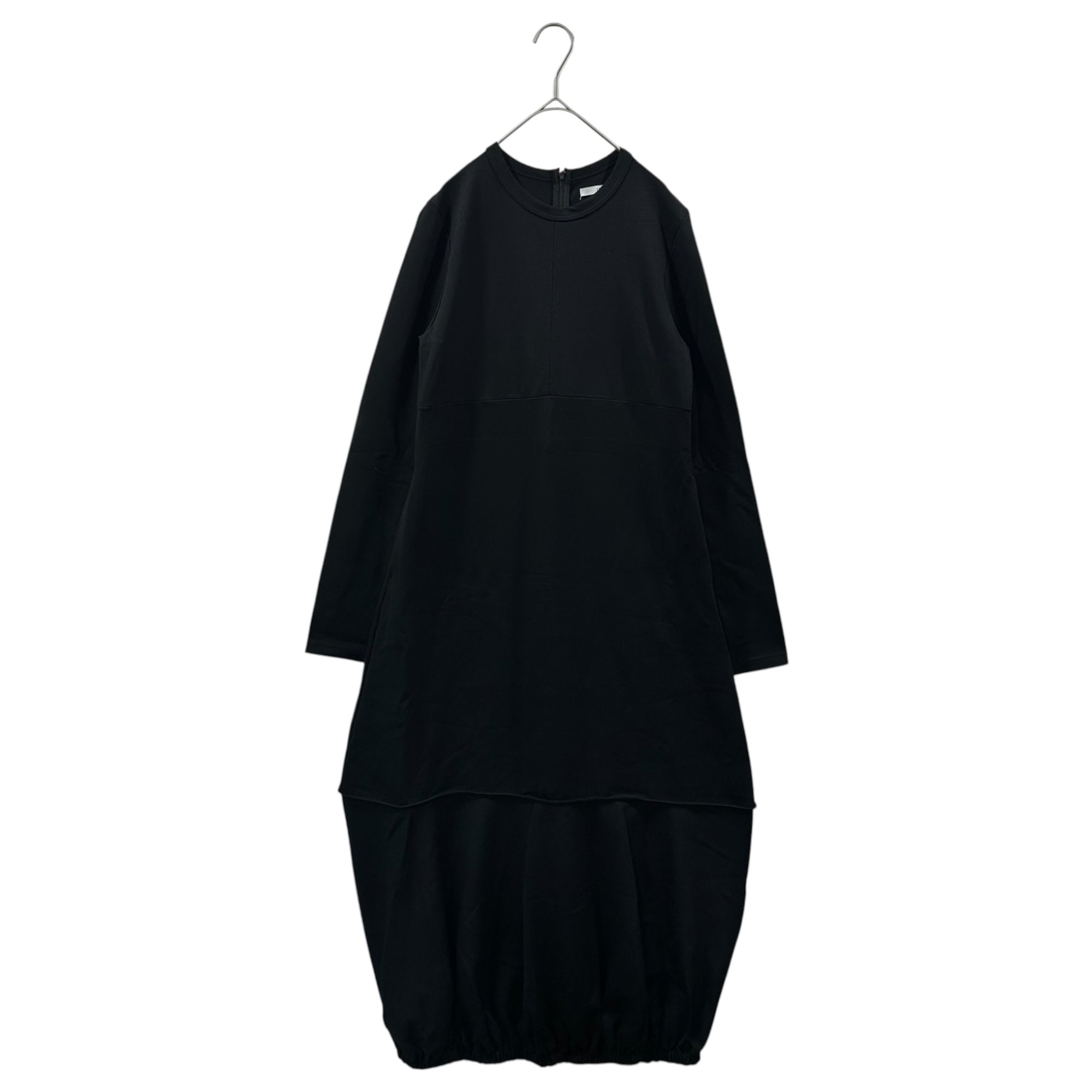 UN3D.(アンスリード) Voluminous Cocoon Dress ボリューム コクーン カット ワンピース 522420300601-01 38(M程度) ブラック