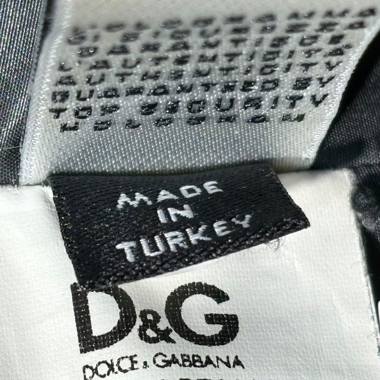 D&G(ディー&ジードルガバドルチェ&ガッバーナ) Lambskin switching padding hooded jacket ラムスキン 切替 中綿 フーデッド ジャケット レザー RB0563/SE320 44 ネイビー