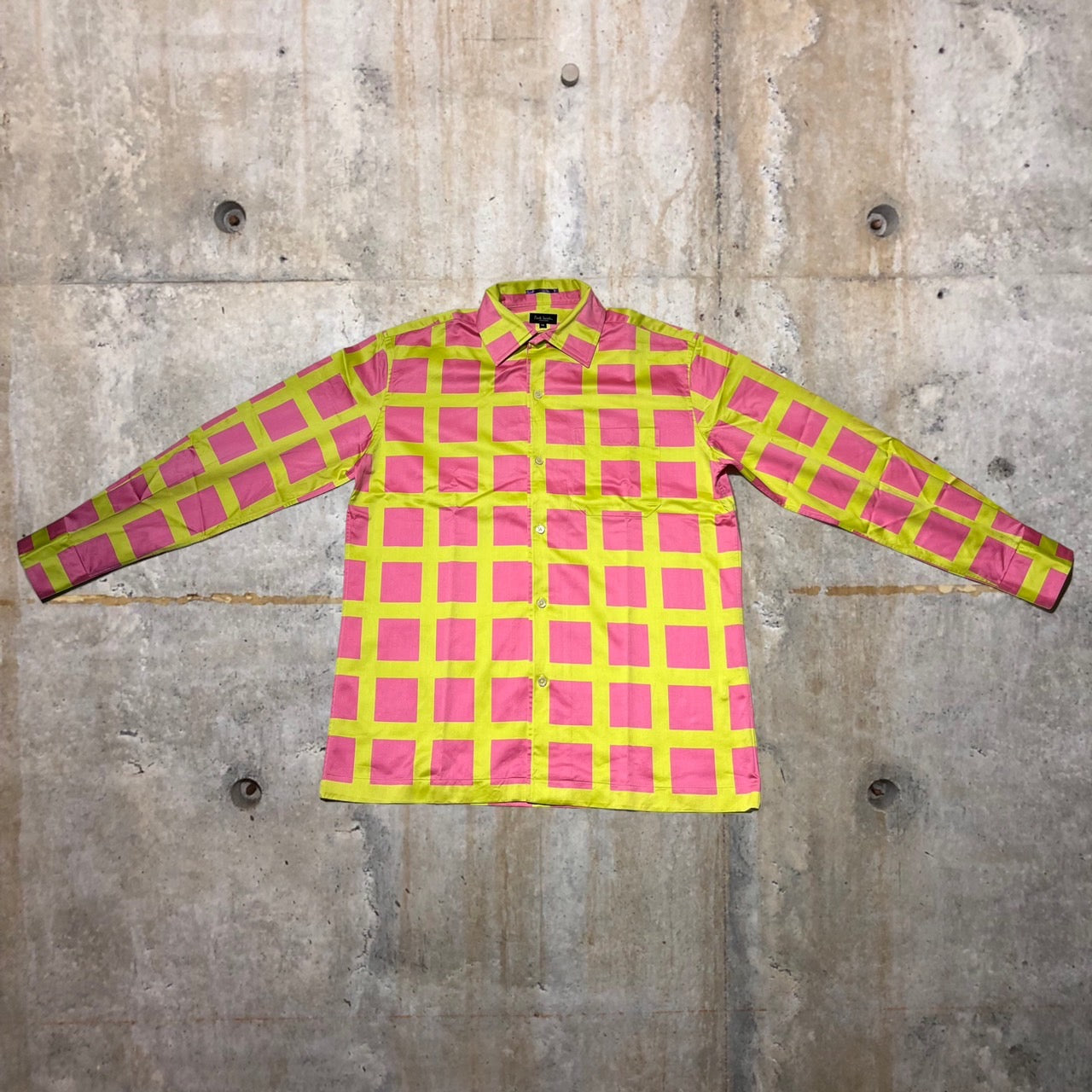 PAUL SMITH COLLECTION(ポールスミスコレクション) レギュラーカラーチェックシャツ M ピンク