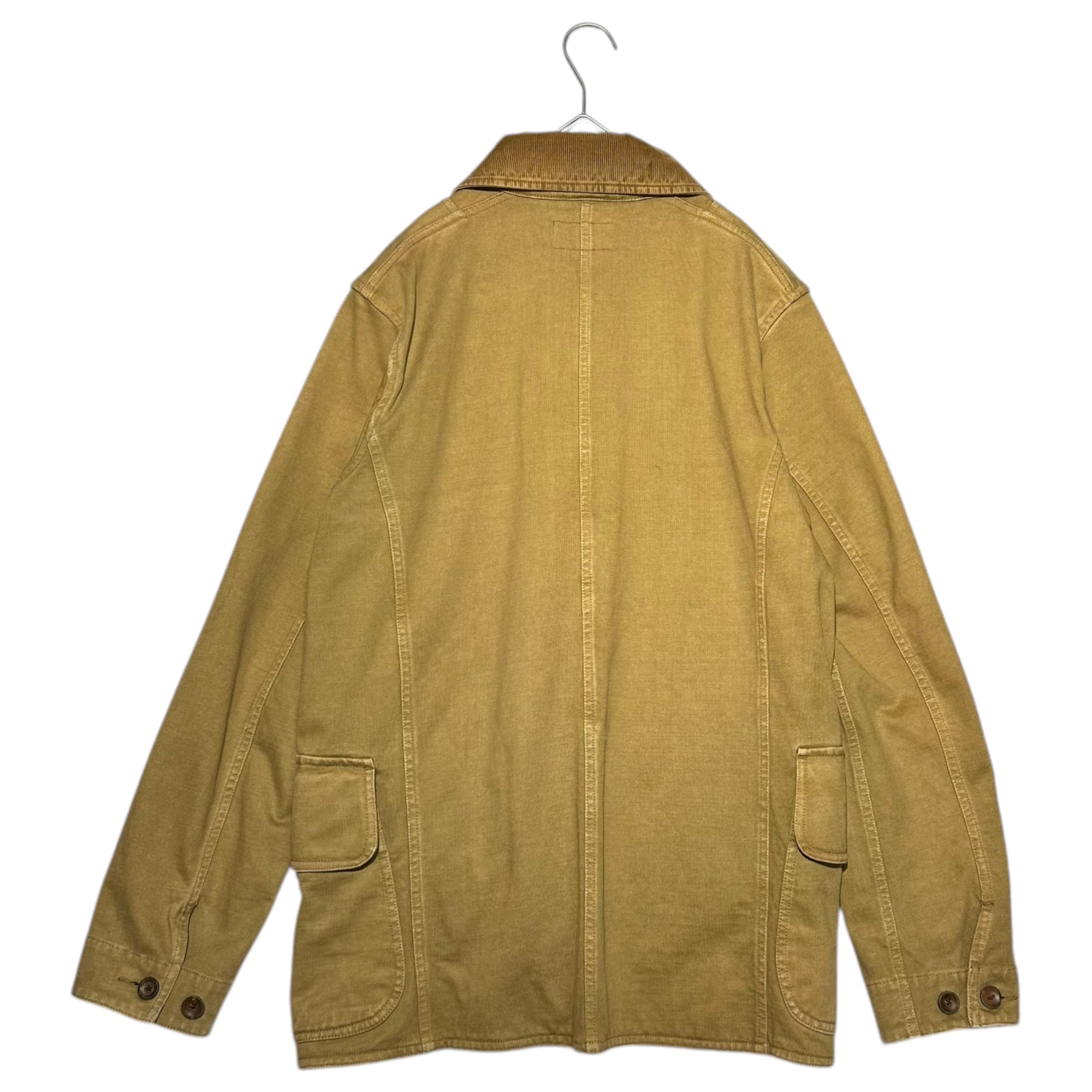 RRL(ダブルアールエル) Collar corduroy cotton hunting jacket コーデュロイ 襟 コットン ハンティング ジャケット 65392 S ブラウン