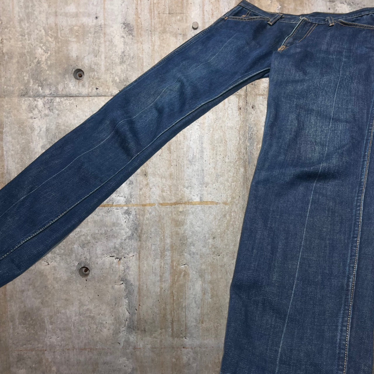 UNUSED(アンユーズド) 12oz Rigid Denim Five Pockets Pants/デニムパンツ 0(SXサイズ程度) ブルー