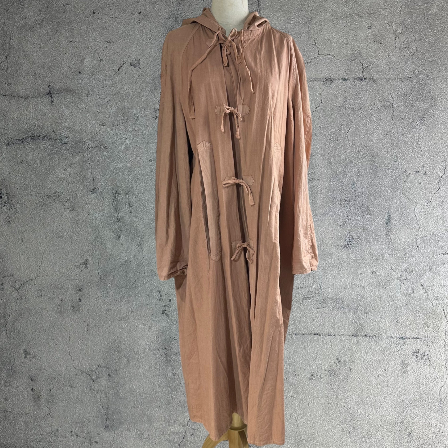 VINTAGE(ヴィンテージ) 70~80's surgical gown coat サージカル ガウン コート SIZE FREE(L程度) ブラウン EURO MILITALY