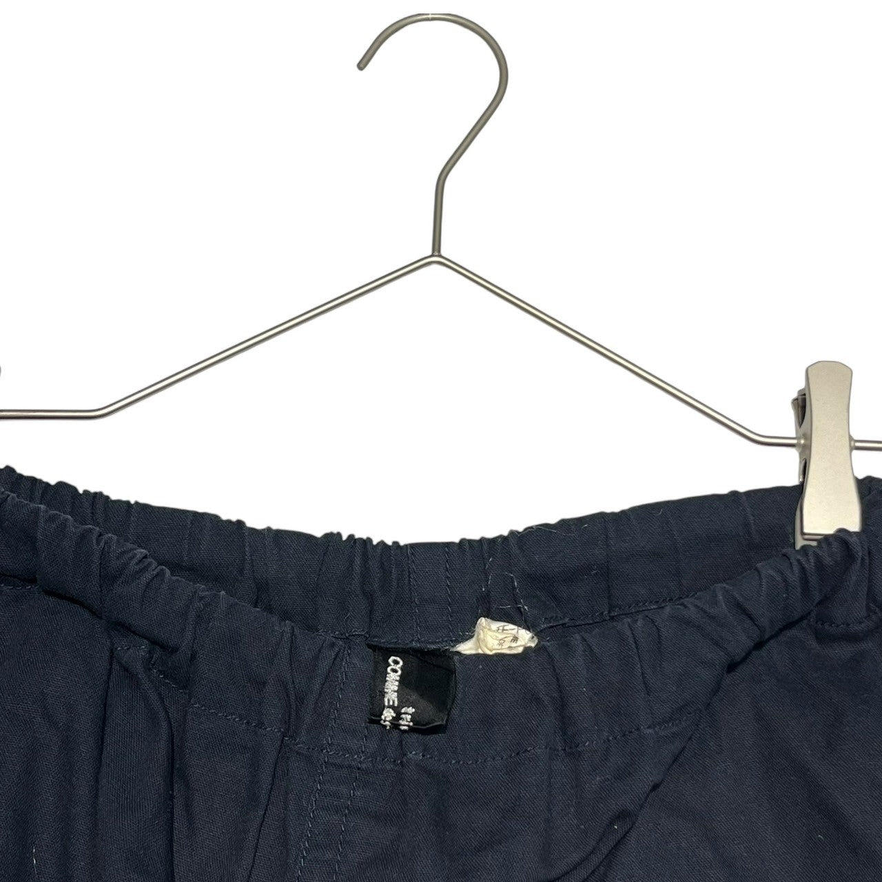 tricot COMME des GARCONS(トリココムデギャルソン) 90's~00's hem lace-up parachute pants 裾 レース アップ パラシュート パンツ TF-P017-2 表記無し(FREE) ネイビー サンプル品