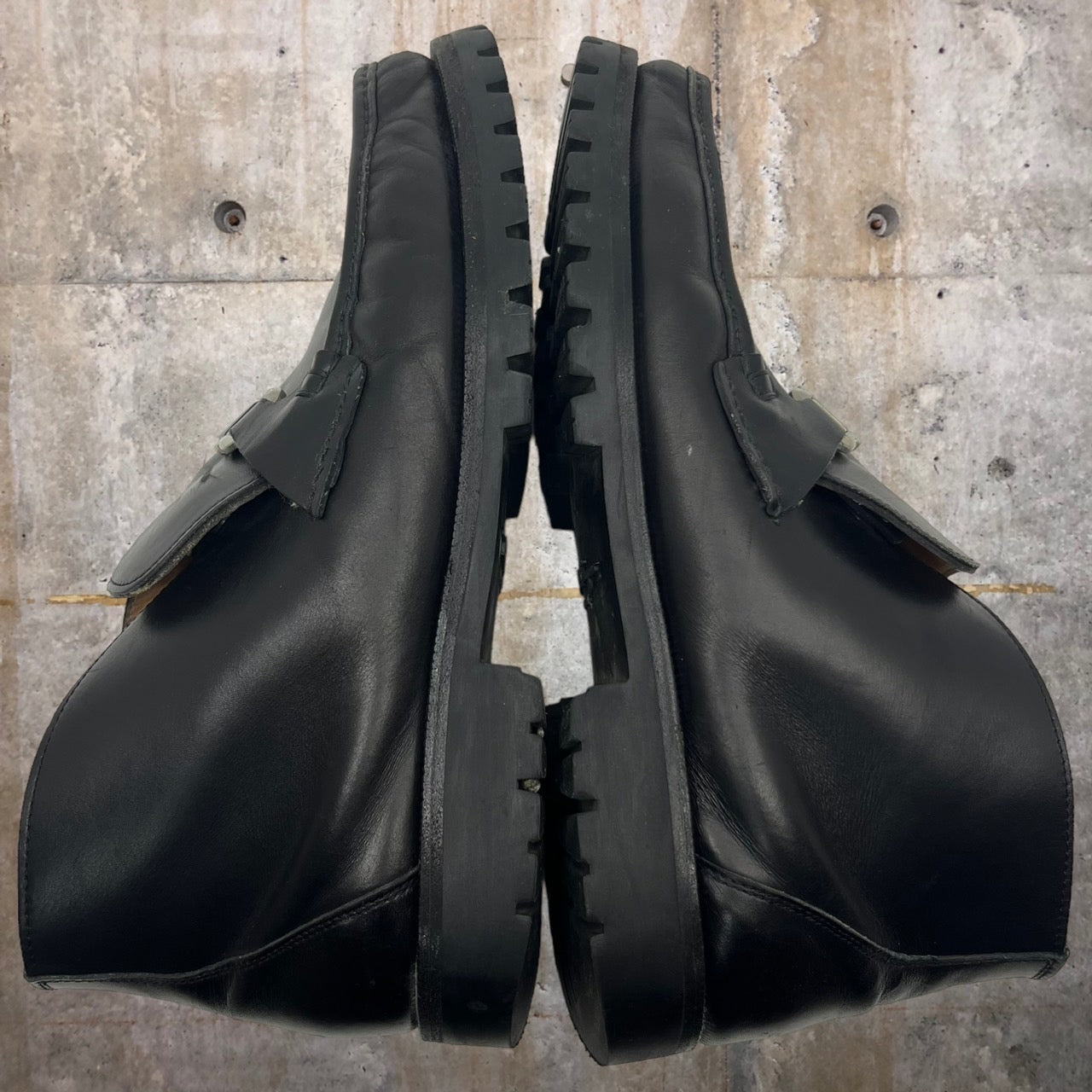 Salvatore Ferragamo(サルヴァトーレフェラガモ) ガンチーニチャッカブーツ UR32619 9 1/2(27.5程度) ブラック