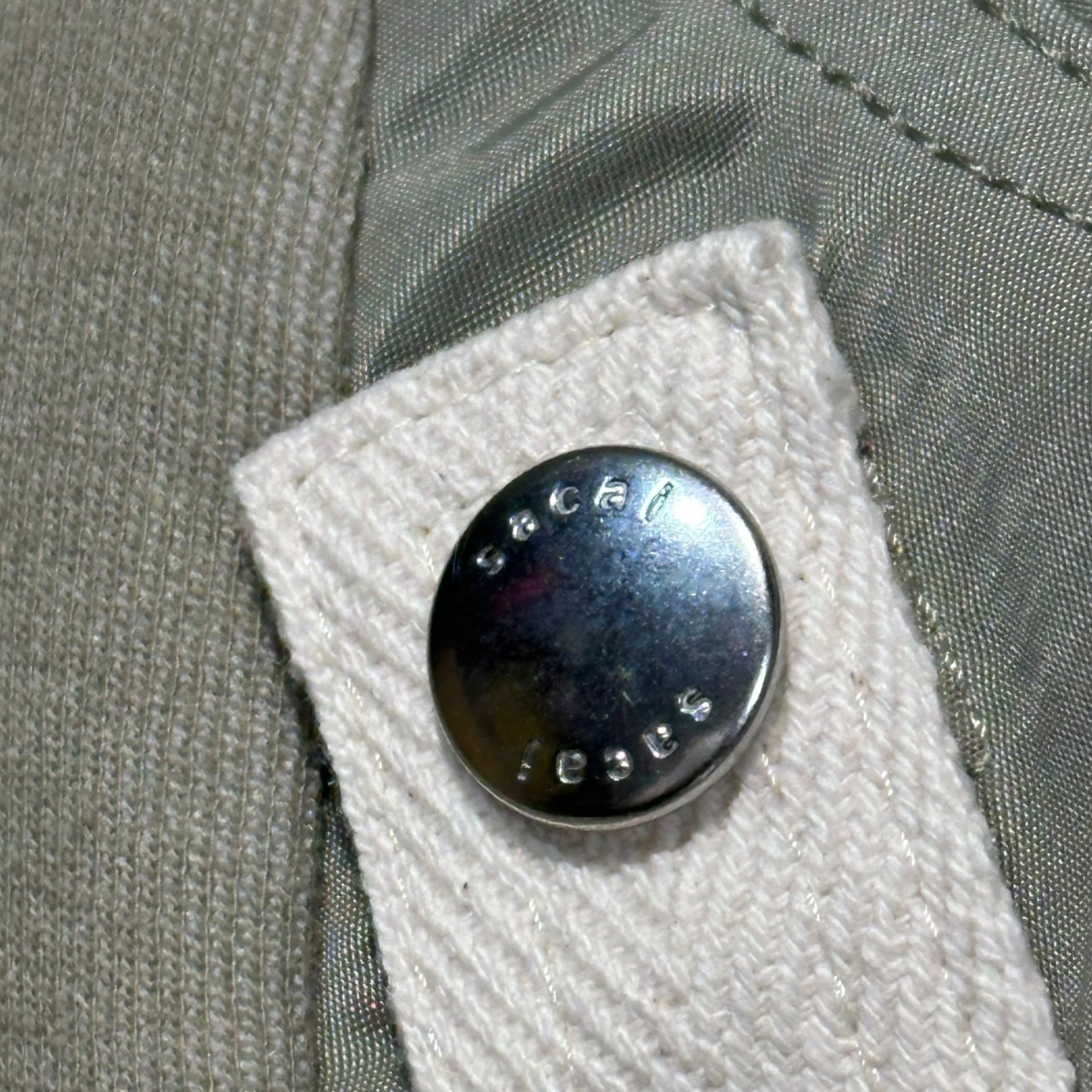sacai(サカイ) 23AW Hybrid Parka ハイブリッド プルオーバー パーカー SCM-057 3(L) ベージュ