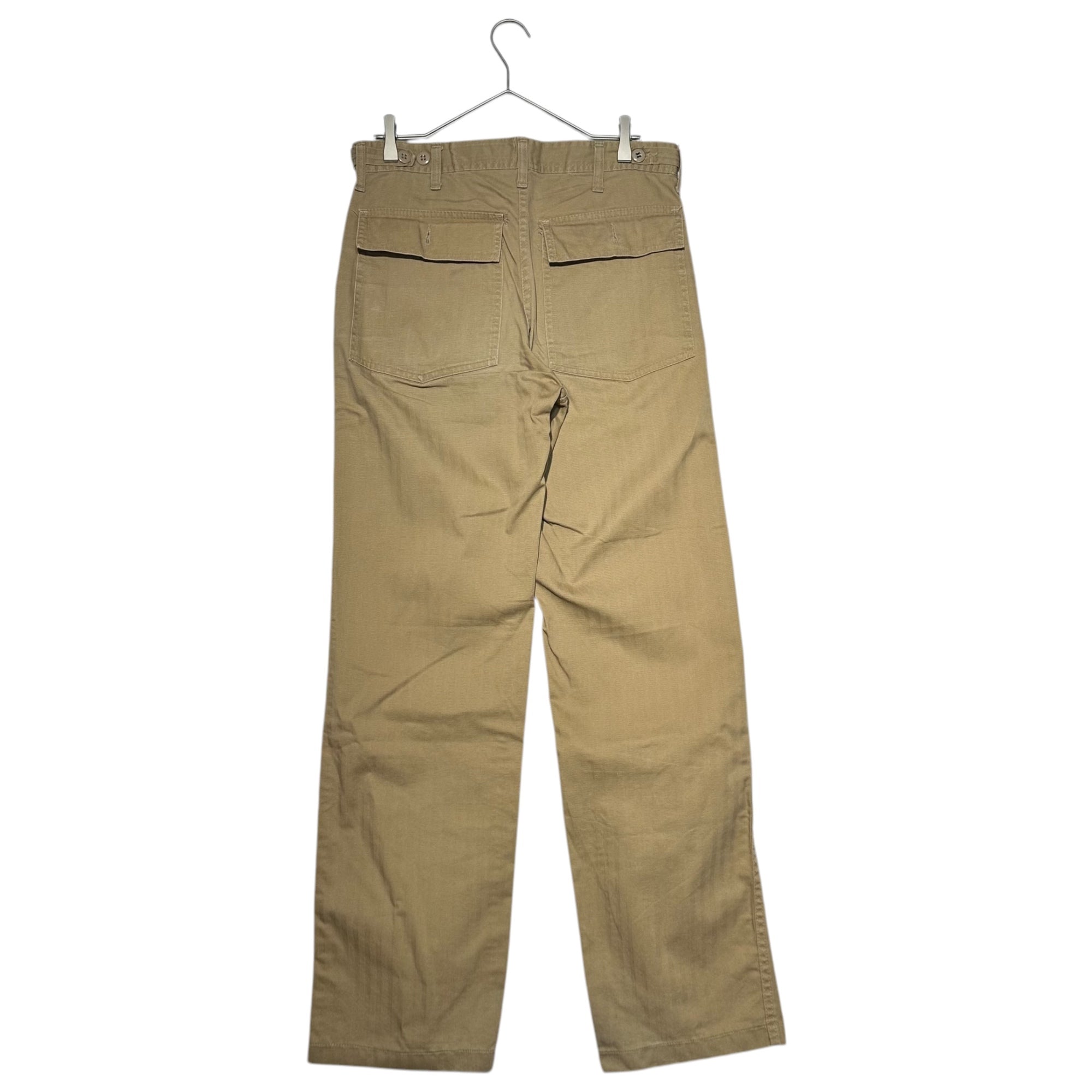 UNIVERSAL OVERALL(ユニバーサルオーバーオール) 70's USA made Herringbone Work Pants ヘリンボーン ベイカー ワーク パンツ 31 ベージュ 推定70年代 ヴィンテージ