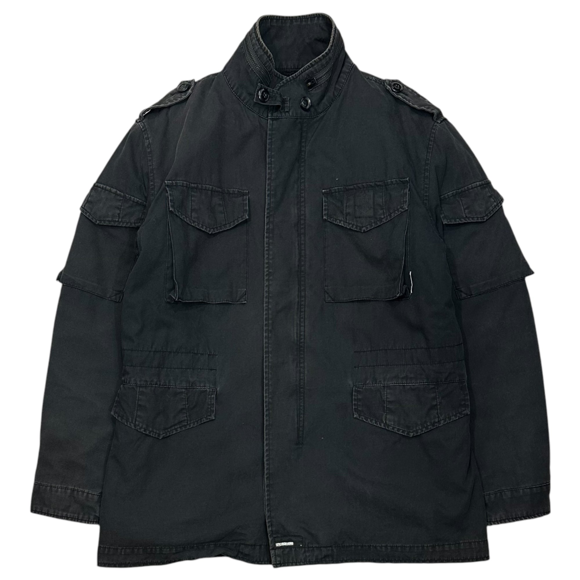 NEIGHBORHOOD(ネイバーフッド) 2003AW M-65 Military JKT ミリタリー ジャケット TSNH-JK03 M ブラック 00's