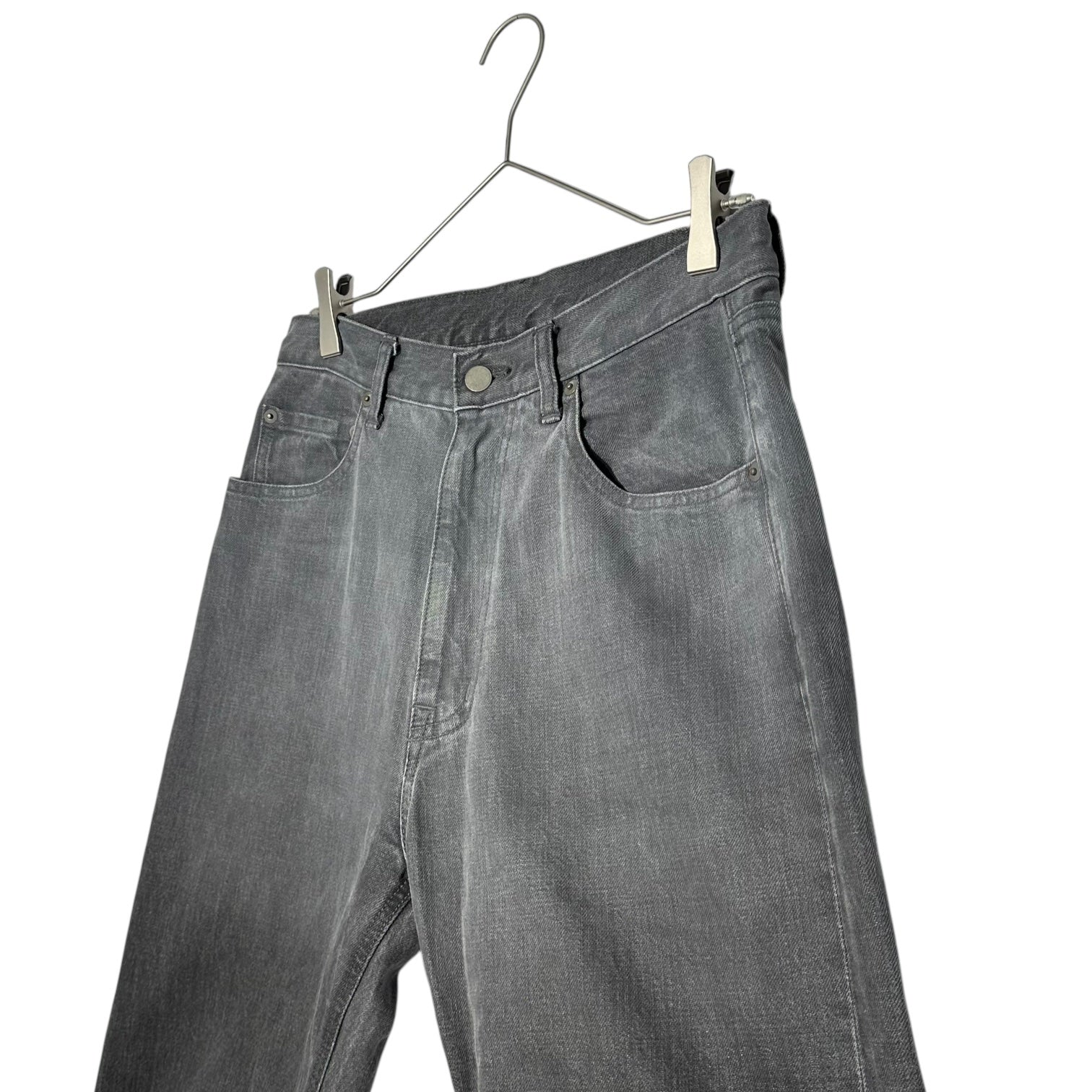 YOKE(ヨーク) 23SS Laser Processed 5P Straight Denim Pants グラデーション デニム パンツ YK23SS0468P-B 2(M程度) グレー