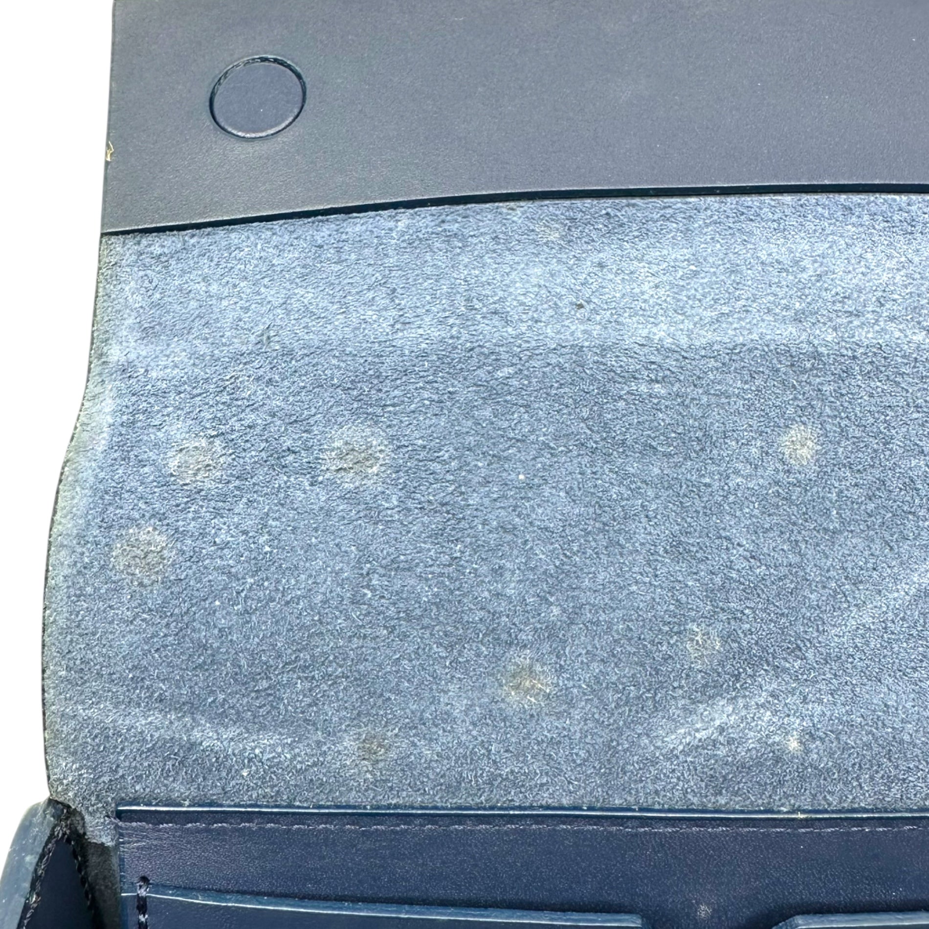 building block(ビルディングブロック) Card Sling ショルダー バッグ ネイビー メタルパーツ ポーチ カード ケース レザー 本革