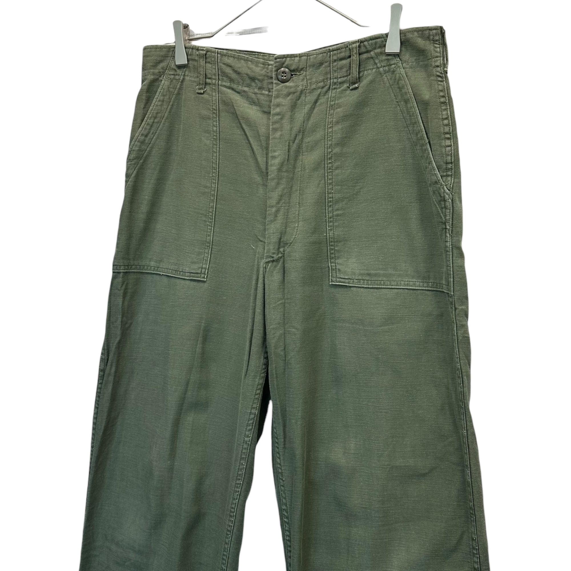 US ARMY(アメリカ軍) 70's BAKER PANTS ベイカー パンツ 8405-082-6613 34×31 オリーブ 70年代 1971年製造 ヴィンテージ ミリタリー カーゴ 米軍