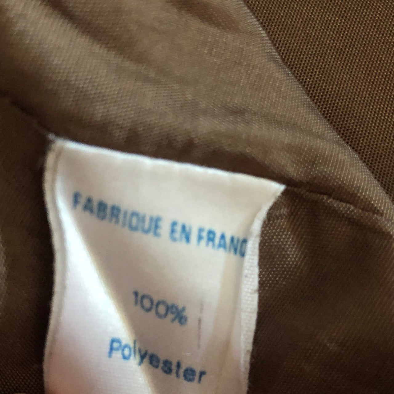 Euro Vintage(ヨーロッパヴィンテージ) Dandy_トレンチコート 表記なし(Mサイズ程度) ブラウン