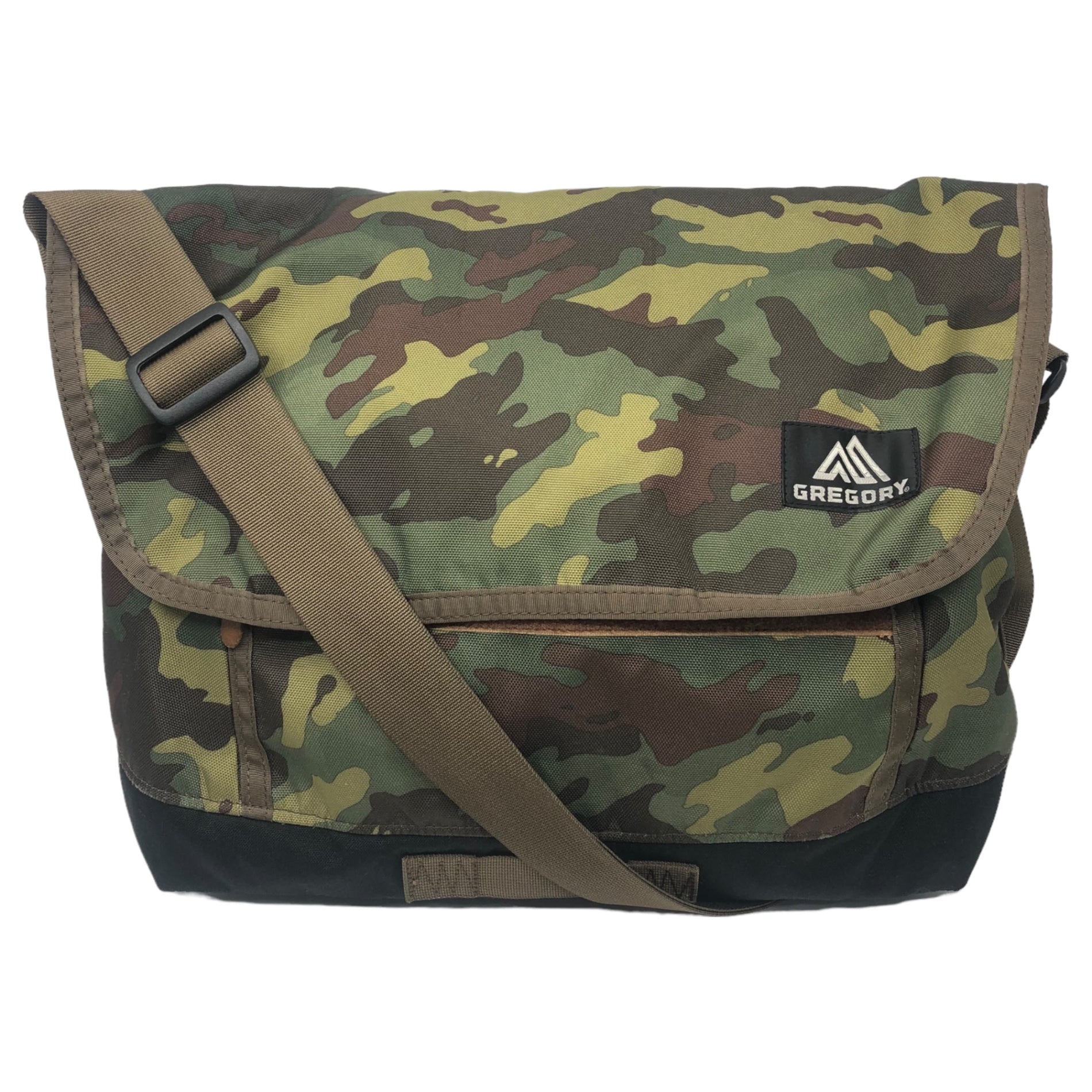 GREGORY(グレゴリー) メッセンジャーバッグ ショルダーバッグ 迷彩 カモフラ カーキ×グリーン×ブラック