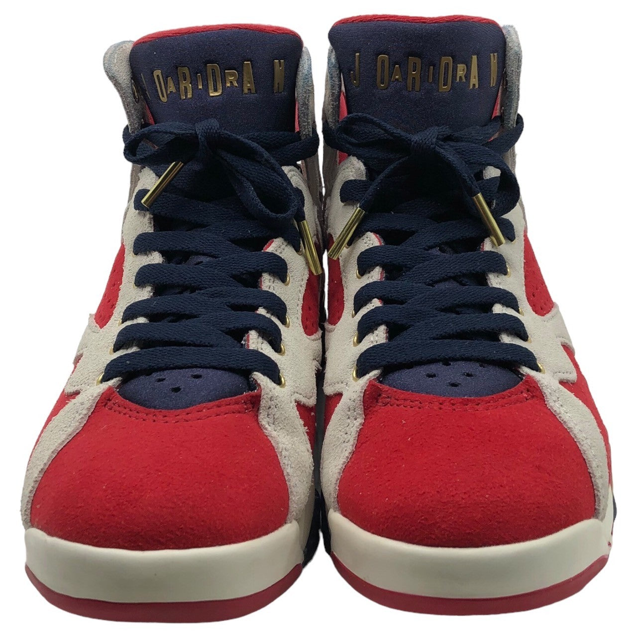 NIKE(ナイキ) AIR JORDAN 7 RETRO TROPHY ROOM NEW SHERIFF IN TOWN エアジョーダン レトロ トロフィールーム ニュー シェリフ イン タウン DM1195-474 25.0cm ホワイト×レッド 箱付 スニーカー シューズ