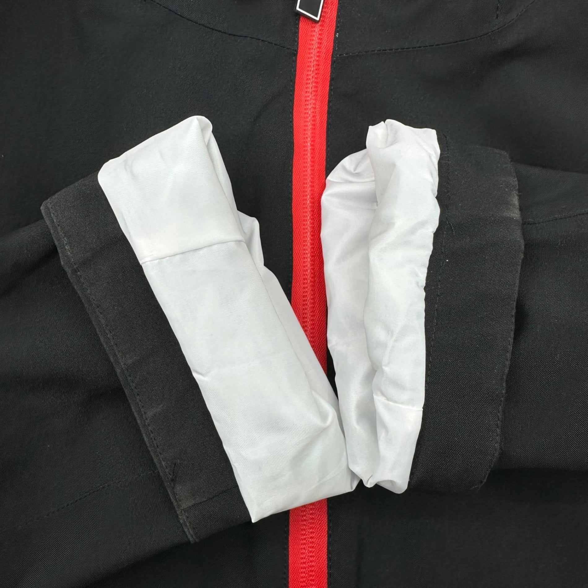 TOYOTA GAZOO Racing(トヨタガズーレーシング) Sponsored Logo Mountain Parka 協賛 ロゴ マウンテン パーカー XL ブラック×ホワイト WRC