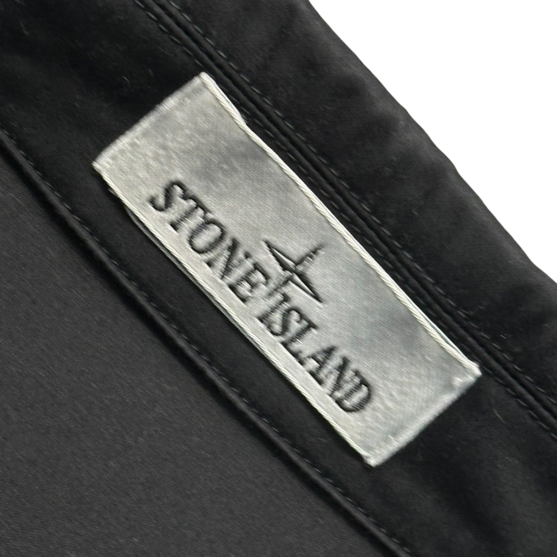STONE ISLAND(ストーンアイランド) 24SS Stretch Cotton Double Pocket Shirt Jacket ストレッチ コットン ダブルポケット シャツ ジャケット 801510812 M ブラック