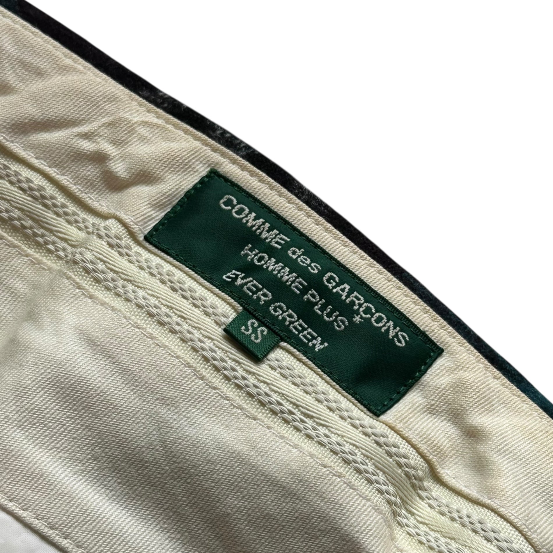 COMME des GARCONS HOMME PLUS EVER GREEN(コムデギャルソンオムプリュスエバーグリーン) 06AW Tartan check wool pants タータン チェック ウール パンツ PR-P213 SS ブルー×ブラック 1998年AW復刻