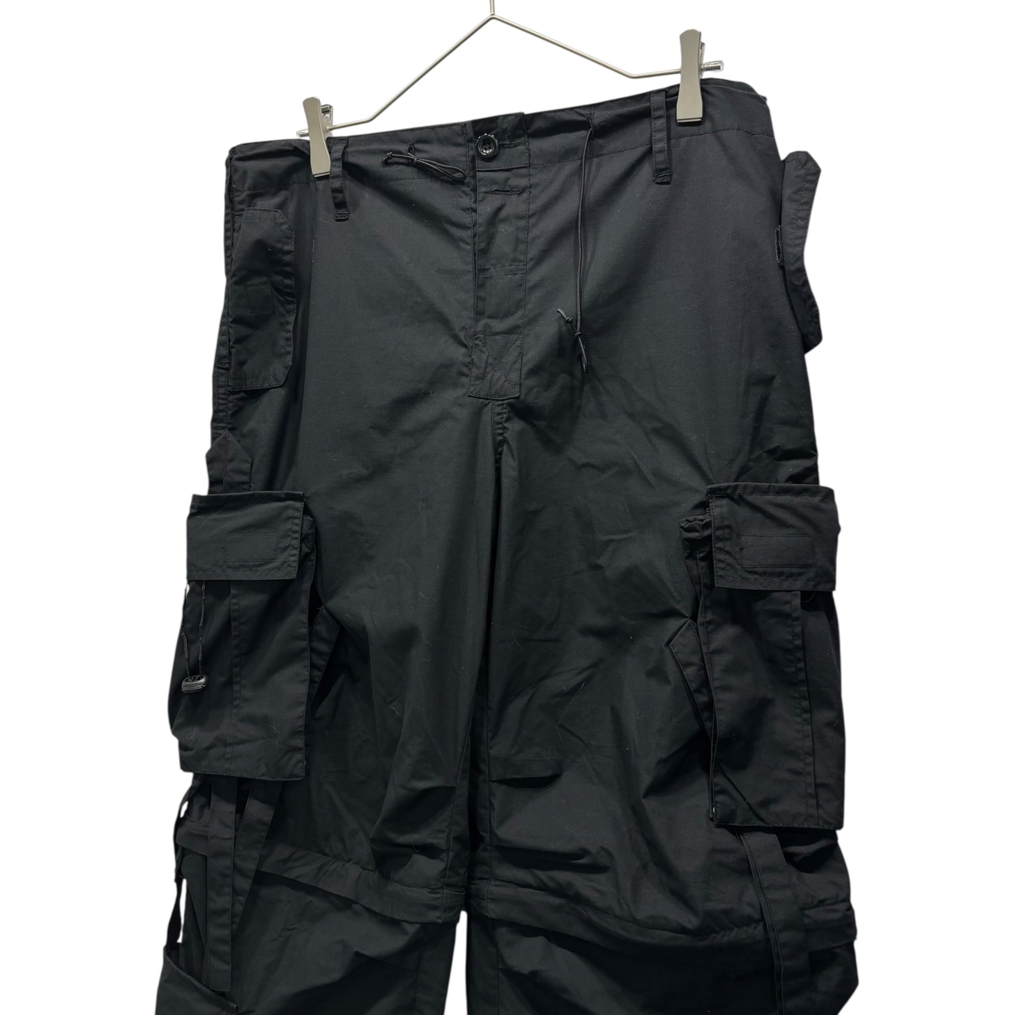 GS THE ULTIMATE EXPERIENCE(ジーエスジアルティメイトエクスペリエンス) Techno Pants テクノ パンツ S ブラック カーゴ ミリタリー