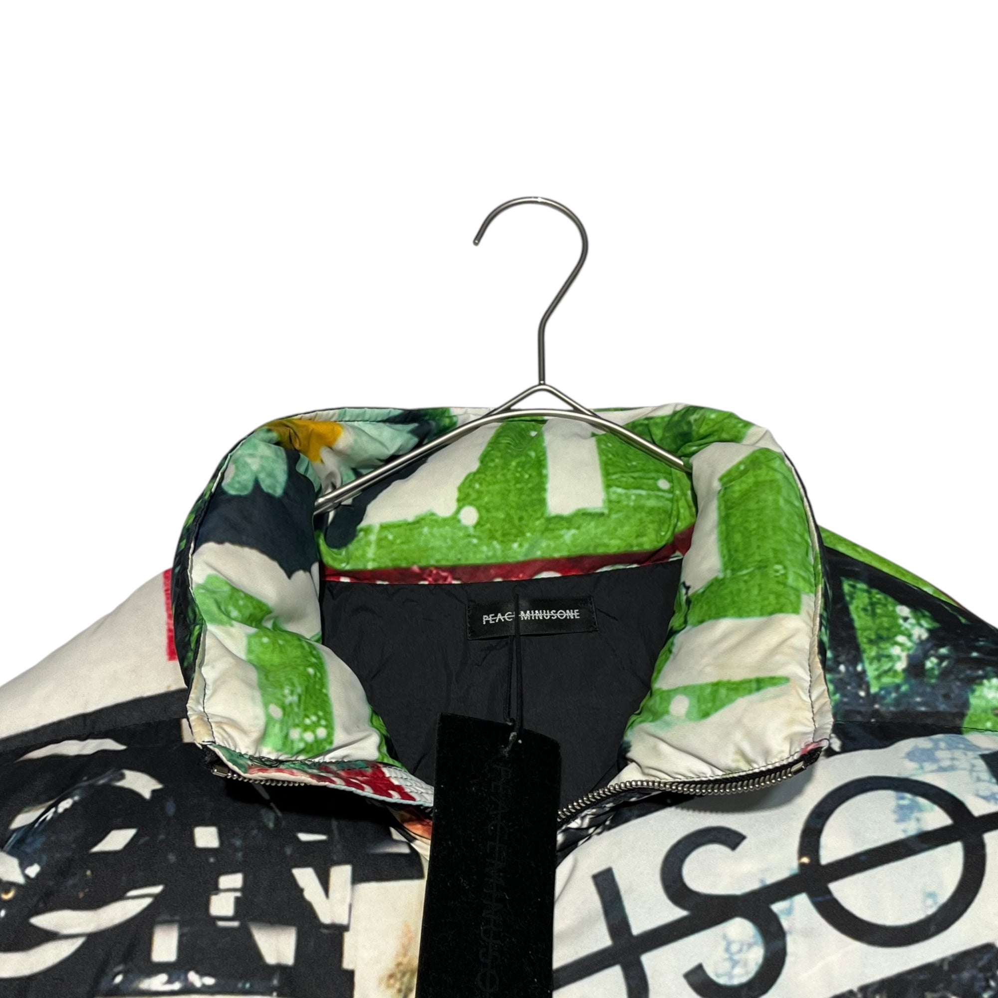 peaceminusone(ピースマイナスワン) Anarchy graphic down jacket アナーキー グラフィック ダウン ジャケット S マルチカラー G-DRAGON ジードラゴン K-POP 韓国限定
