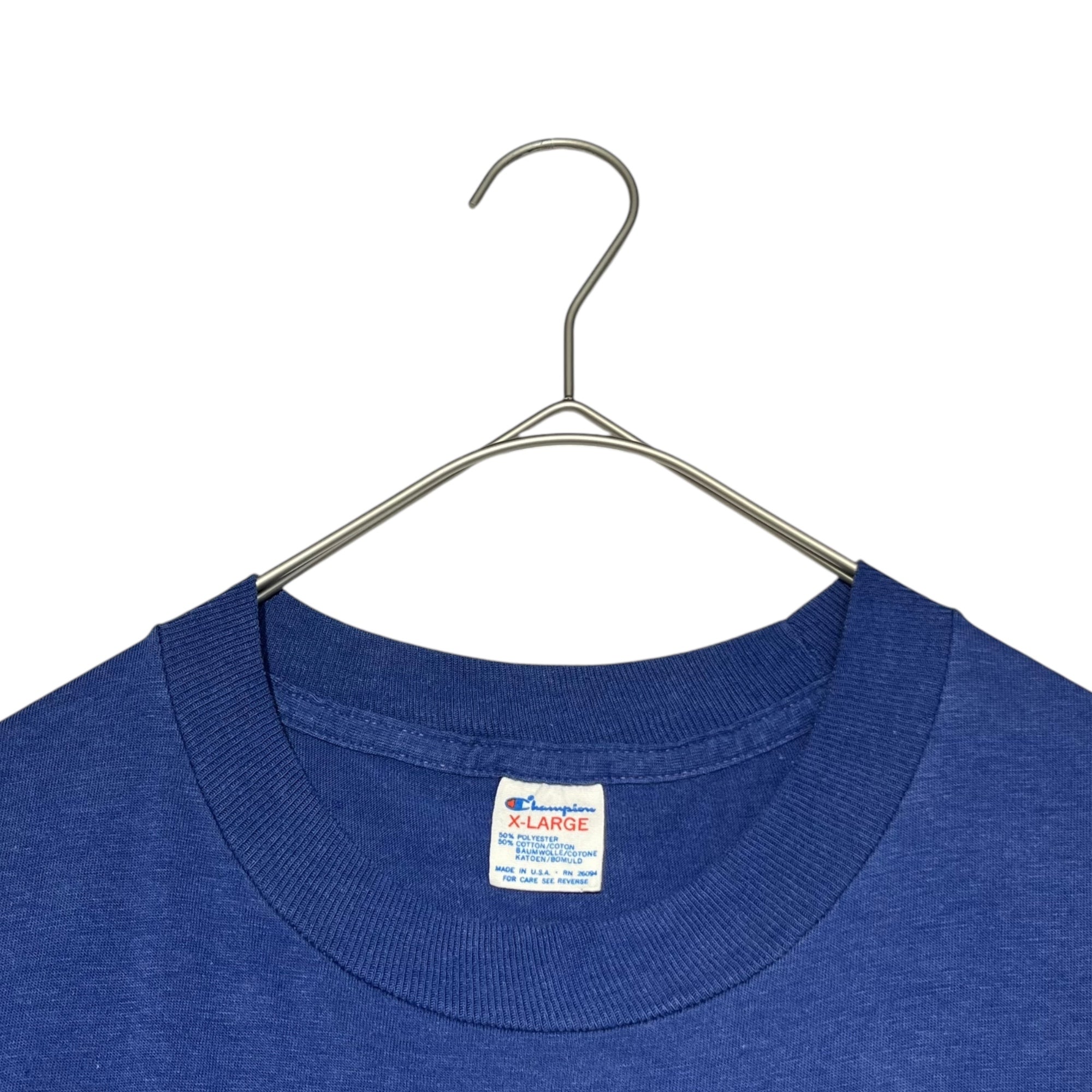 Champion(チャンピオン) 80's Trico Tag New York Mets Print T-shirt 80年代 トリコタグ ニューヨークメッツ プリント Tシャツ XL ブルー 80年代 トリコタグ後期 ヴィンテージ 野球 スポーツ