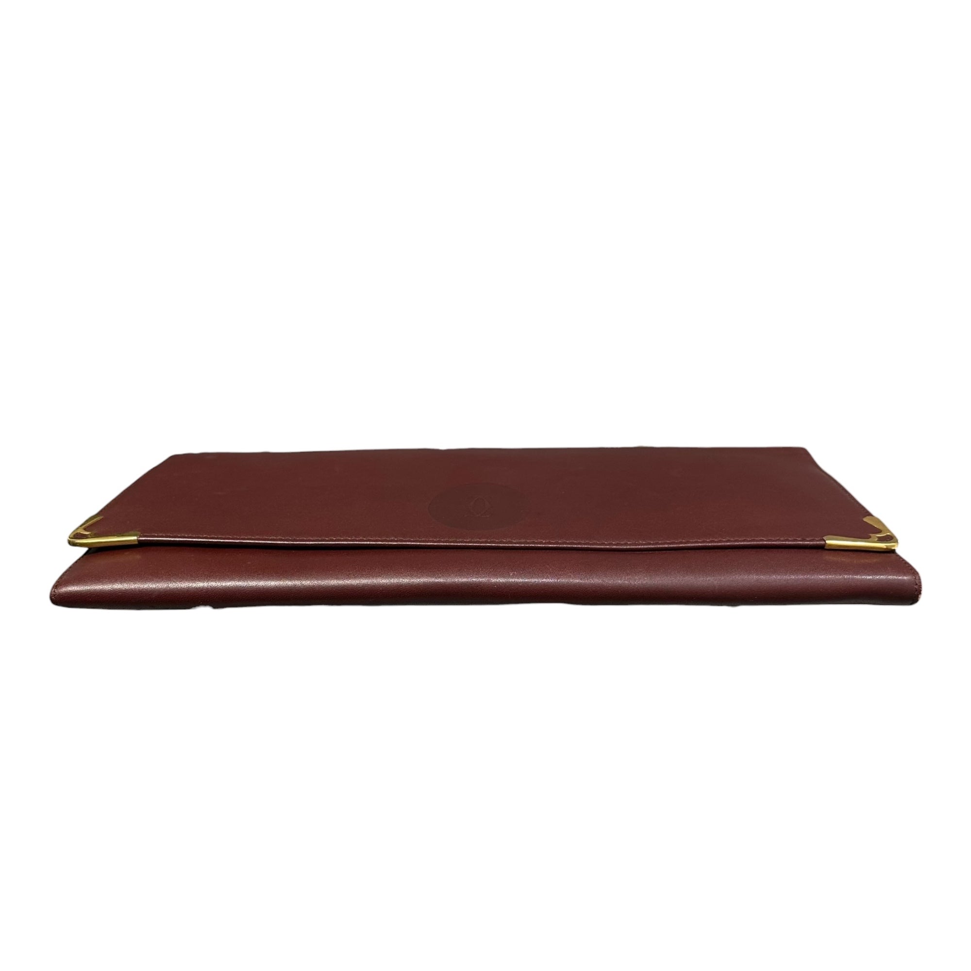 Cartier(カルティエ) Must de Cartier clutch bag マストライン クラッチ バッグ ボルドー