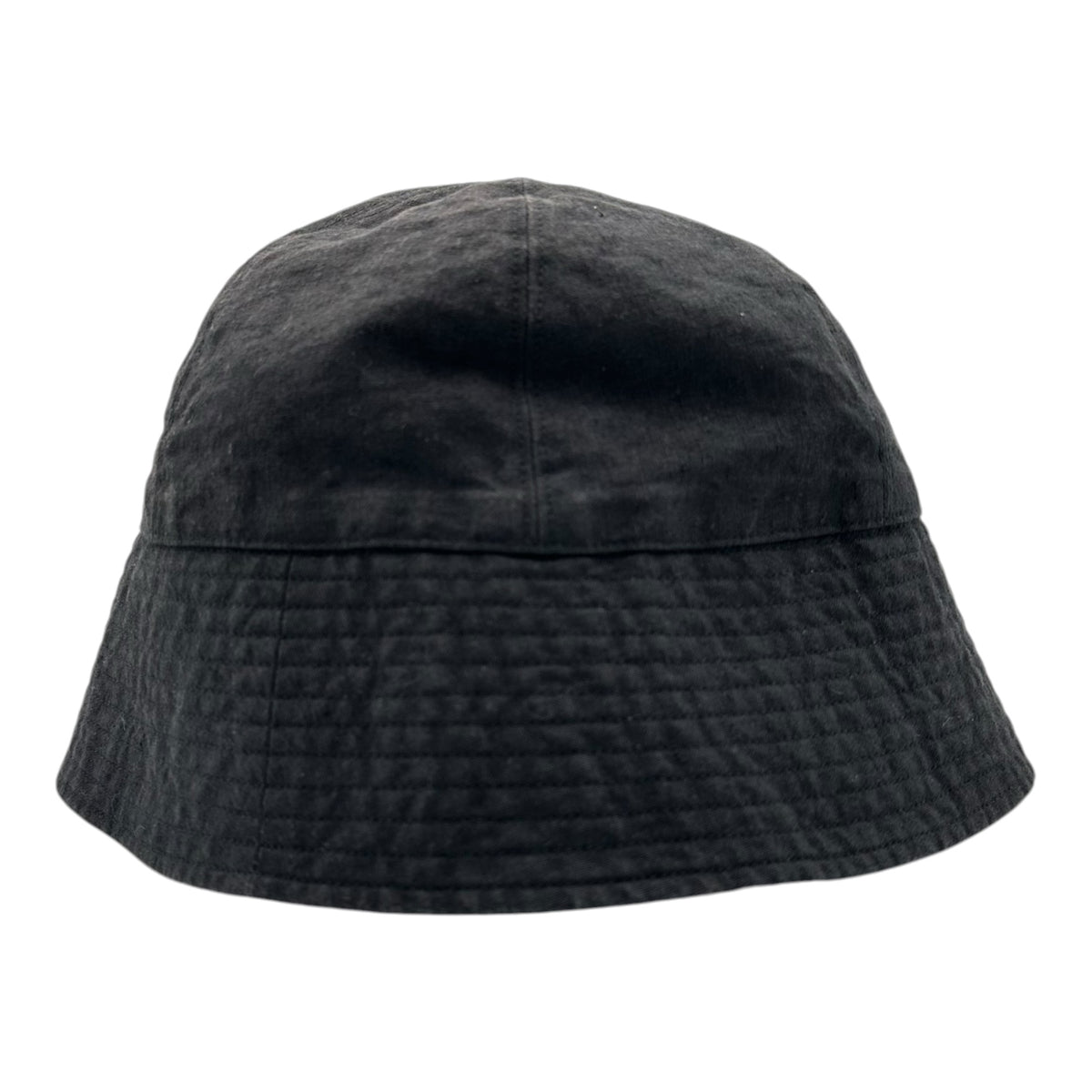 KIJIMATAKAYUKI(キジマタカユキ) PAPER LINEN SAILOR HAT ペーパー リネン セーラー ハット 231105 2 ブラック バケット