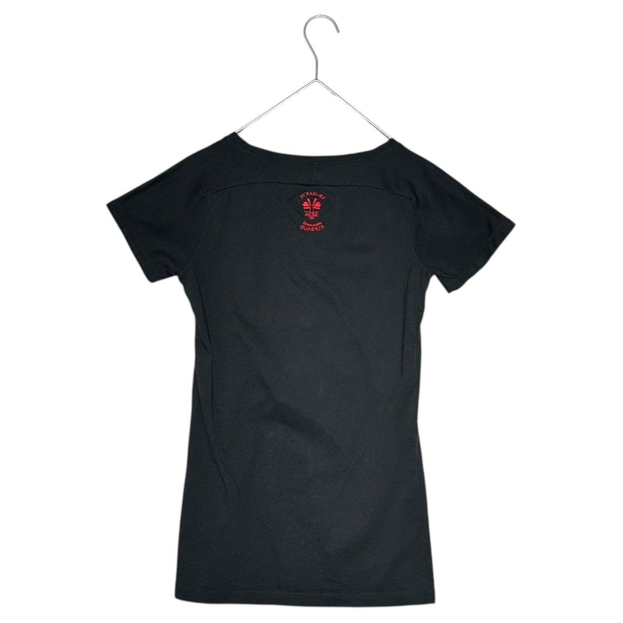MARITHE FRANCOIS GIRBAUD(マリテフランソワジルボー) 00's Rock Mt. Rushmore Graphic Print T-Shirt ロック ラシュモア山 グラフィック プリント Tシャツ F7-6047 S ブラック Y2K バンド ギミック ピチT