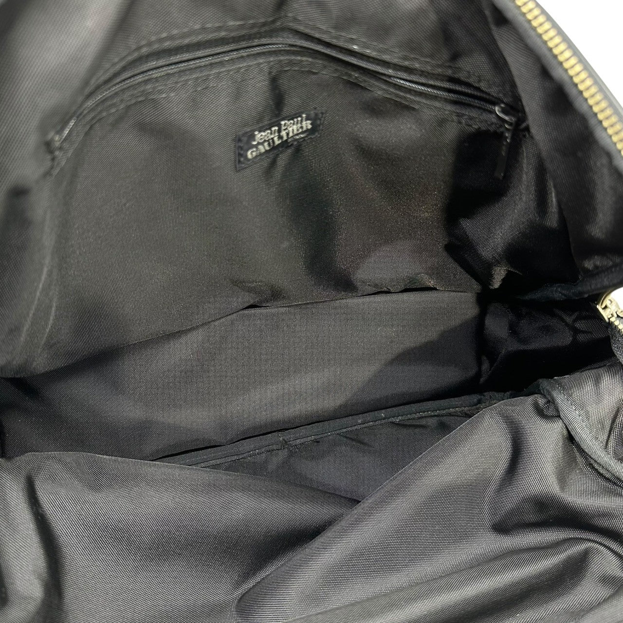 Jean Paul GAULTIER HOMME(ジャンポールゴルチエオム) 90's ~ 00's Archive Enamel Shoulder Bag アーカイブ エナメル ワン ショルダー バッグ ブラック ボディ 斜め掛け ハンド