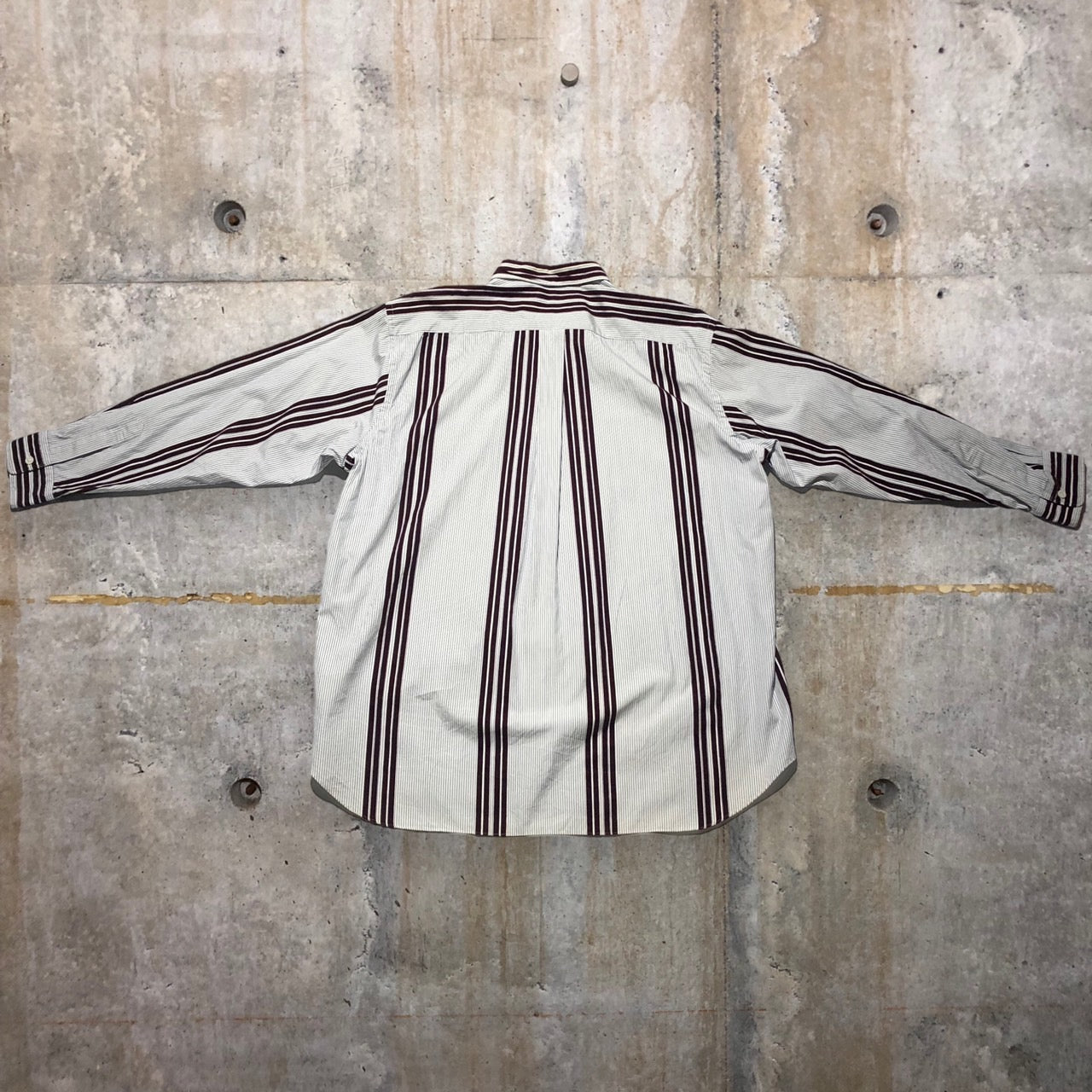 COMME des GARCONS HOMME(コムデギャルソンオム) 90'sベロアストライプシャツ HB-100010 表記なし(L程度) ブルー AD1996 田中オム