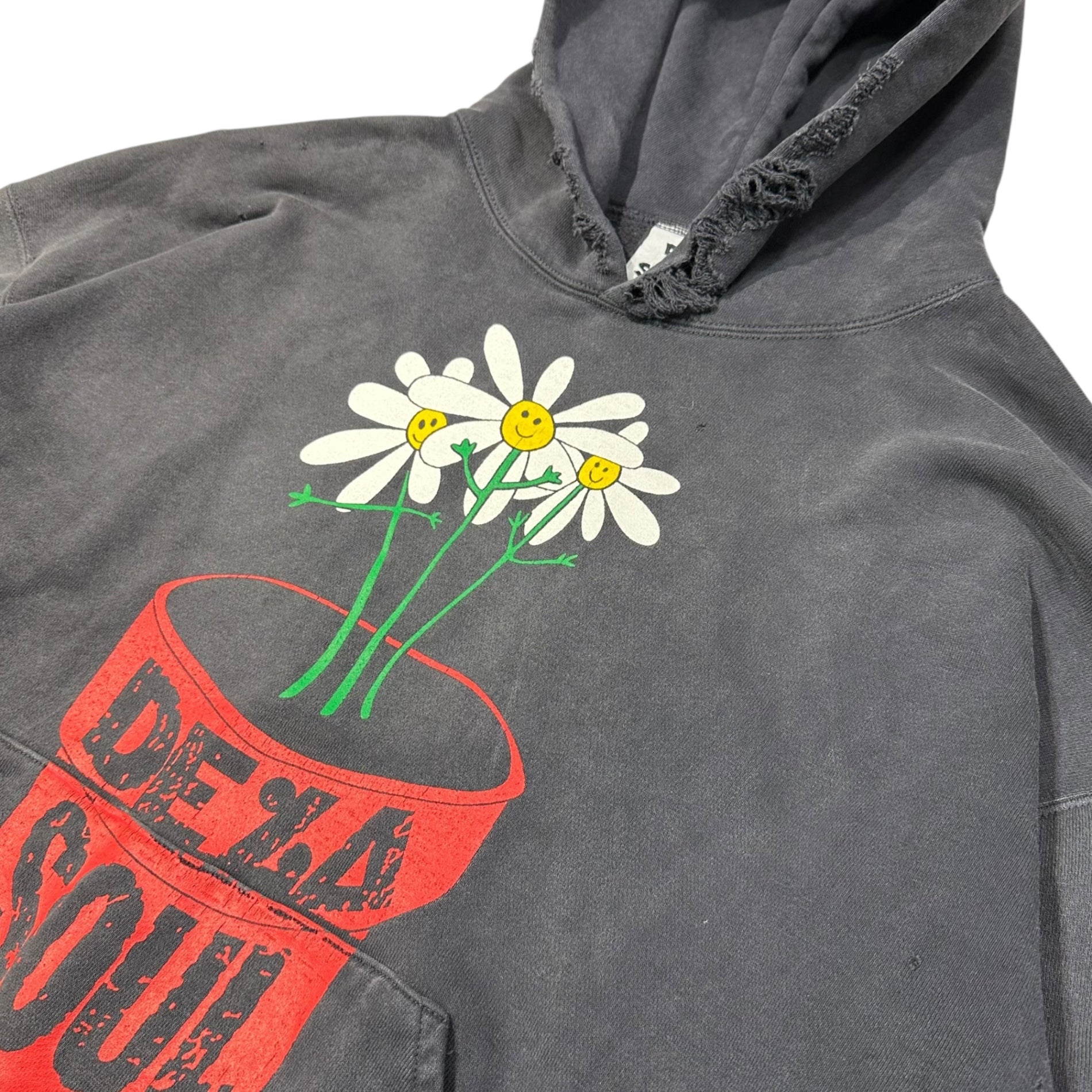 SAINT MICHAEL(セントマイケル) 25AW DLS HOODIE DE LA SOUL デラソウル フーディ パーカー SM-HR1-0000-C19 XL ブラック