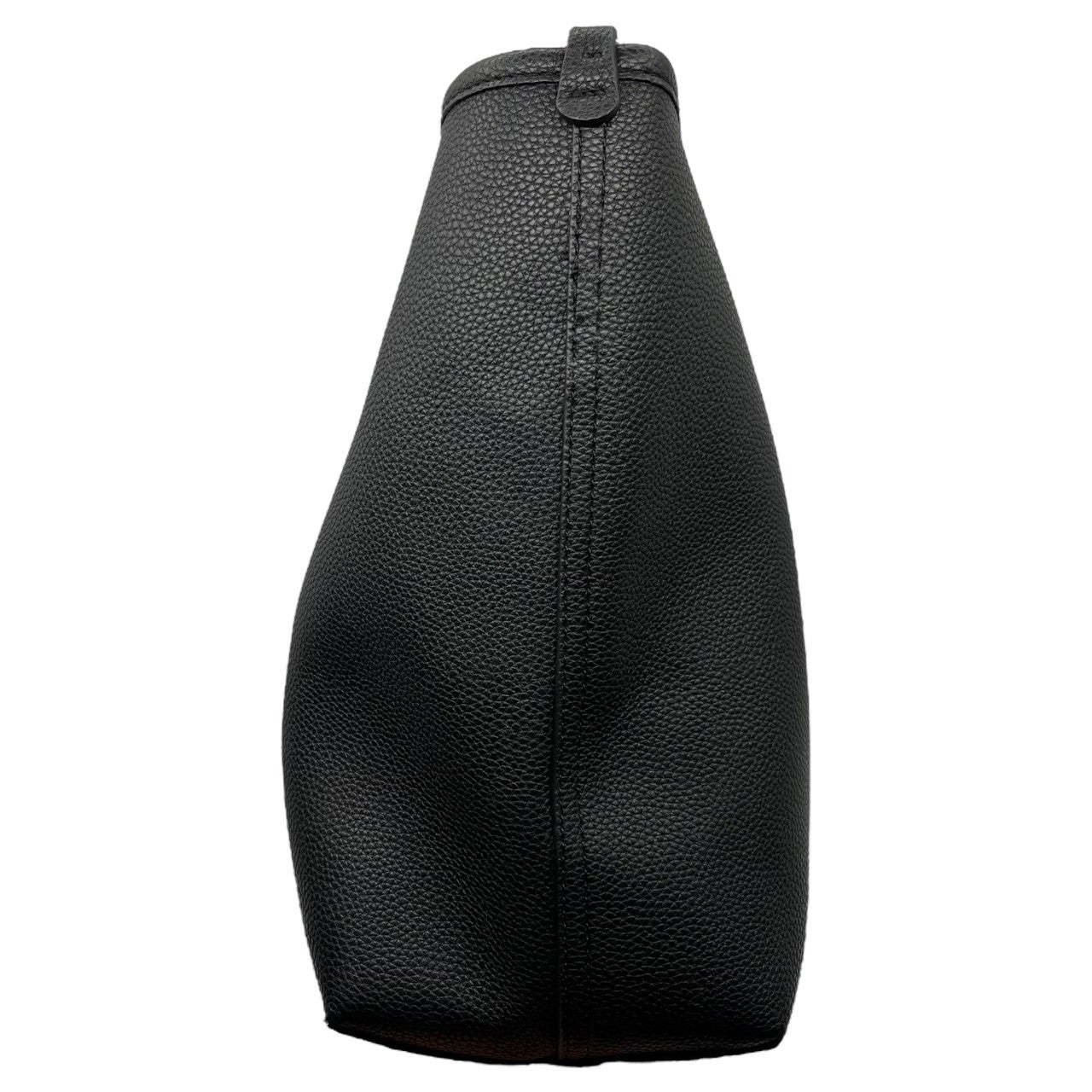 EMPORIO ARMANI(エンポリオアルマーニ) 2WAY トートバッグ エコレザー A4収納 ショルダー ストラップ ブラック 補修跡有