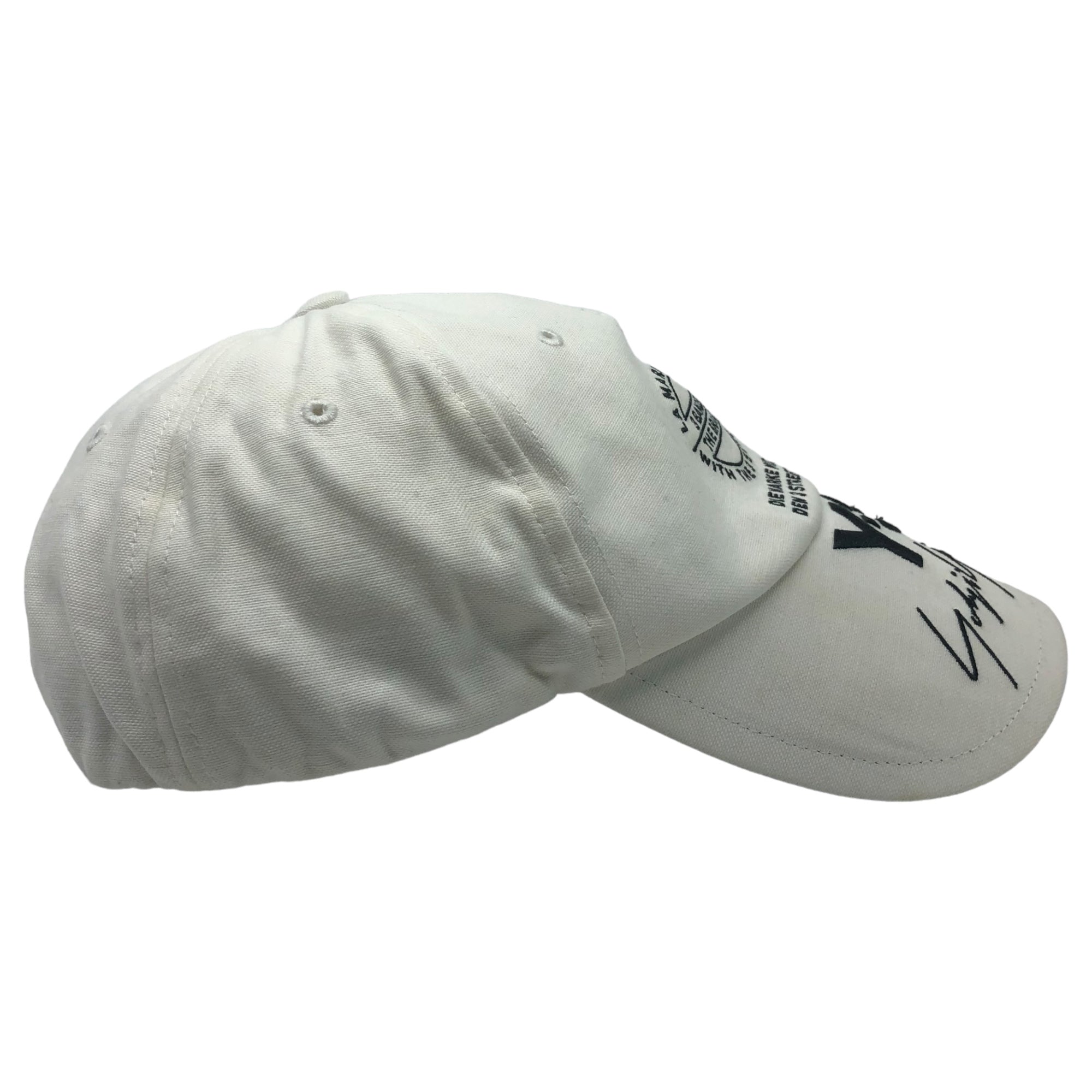 Y-3(ワイスリー) logo embroidery cap ロゴ 刺繍 キャップ CY3539 ホワイト 帽子