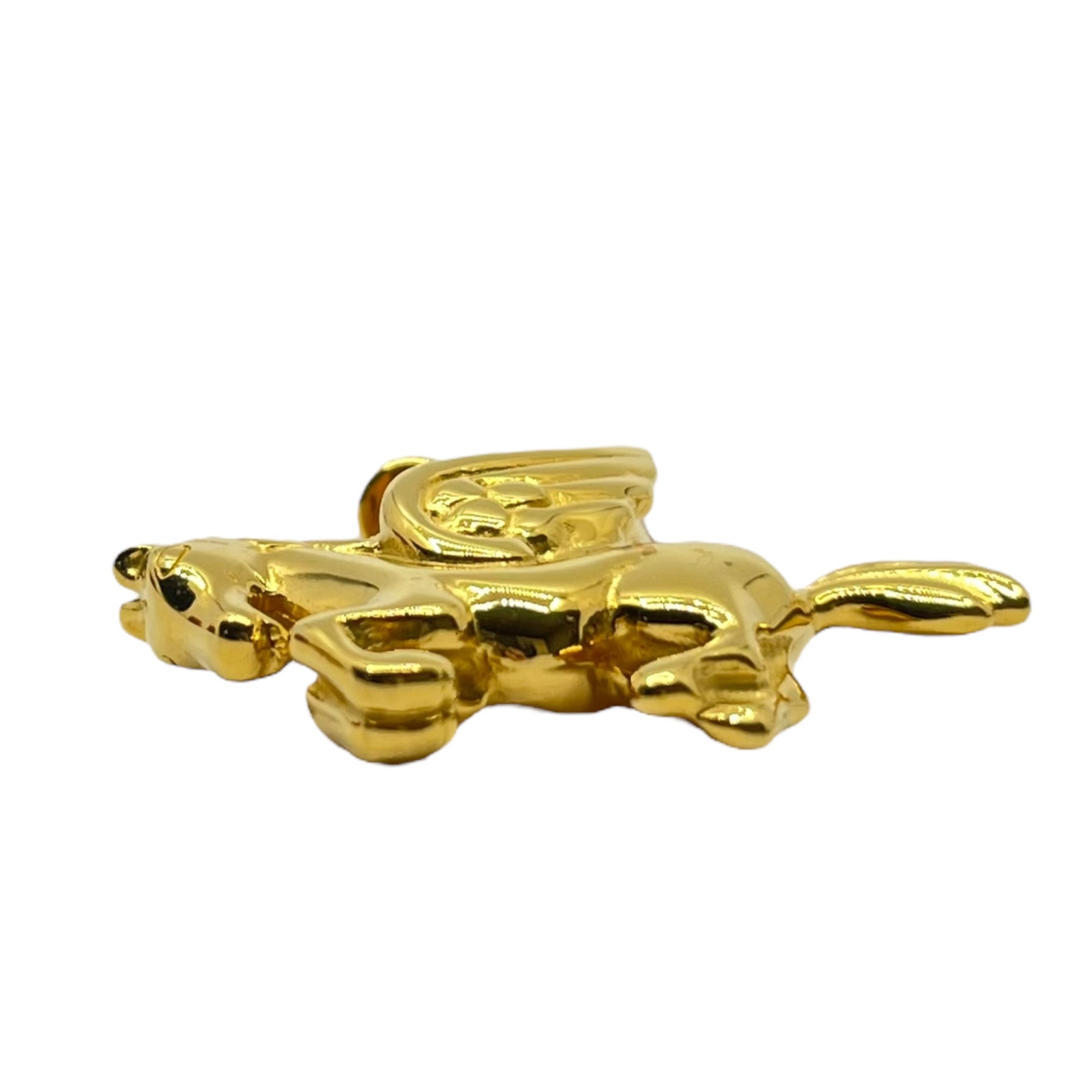 HERMES(エルメス) 1993年限定 pegasus Cadena Charm ペガサス カデナ チャーム 年間テーマ 「le Cheval」 うま ゴールド 箱付 ペンダントトップにも