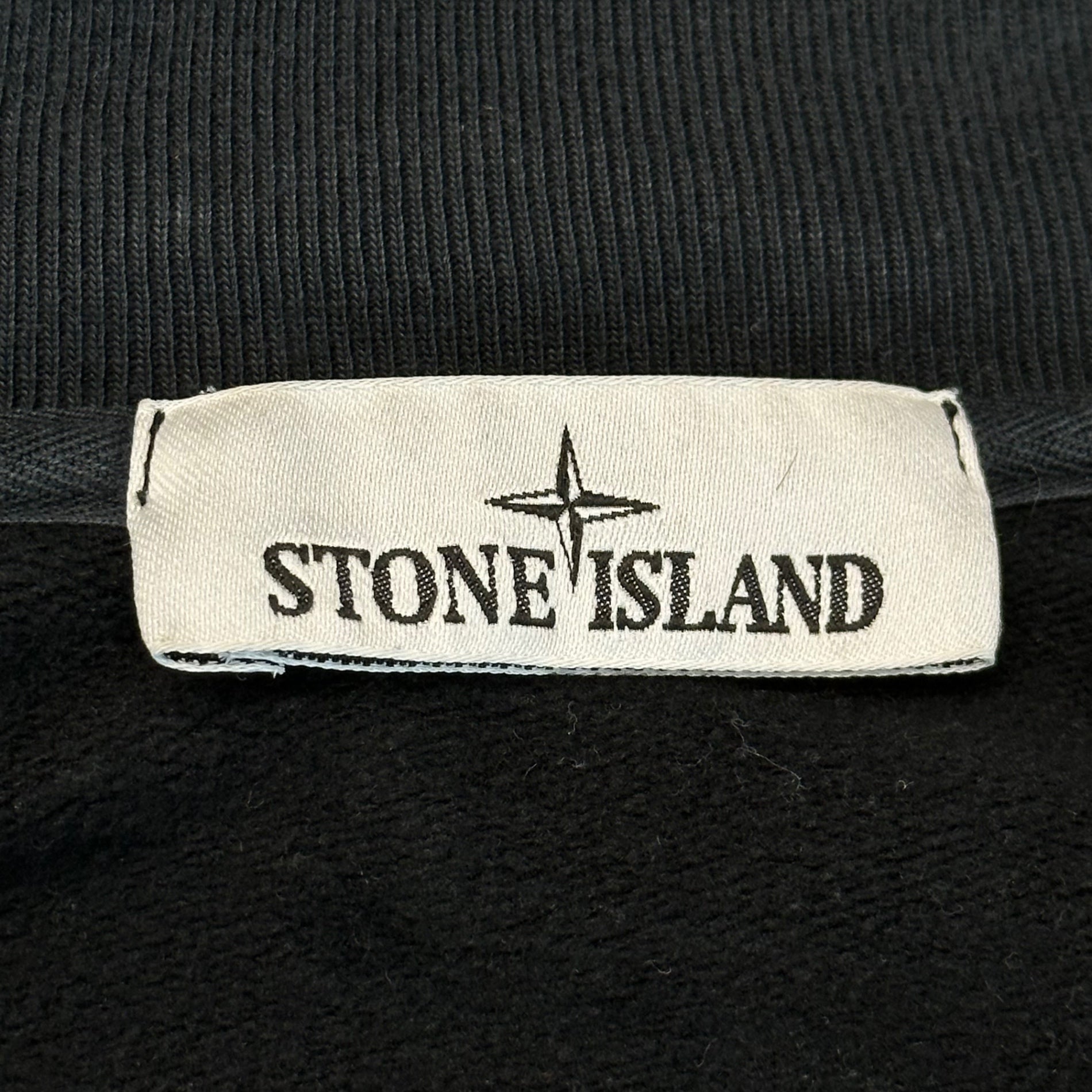 STONE ISLAND(ストーンアイランド) 22AW Compass Patch Zip Jacket コンパス パッチ ジップ ジャケット 771561151 L ブラック スウェット