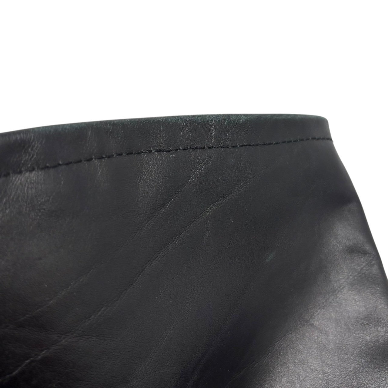 Aero(エアロ) Leather biker pants レザー バイカー パンツ 28 ブラック