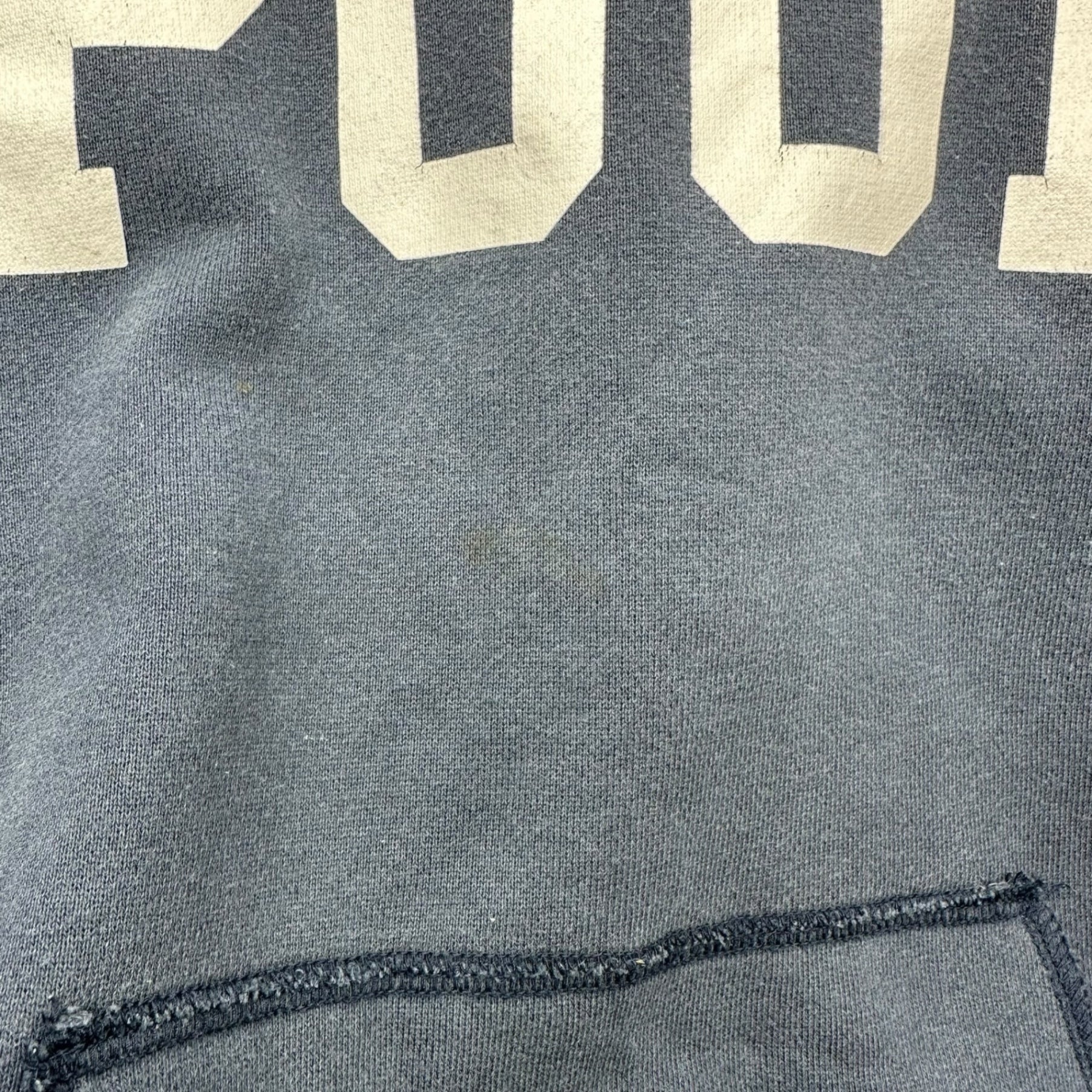 THE POOL AOYAMA(ザプールアオヤマ) Retrofitted hooded pullover hoodie 後付け フーデッド プルオーバー パーカー J-307(A)F M ネイビー