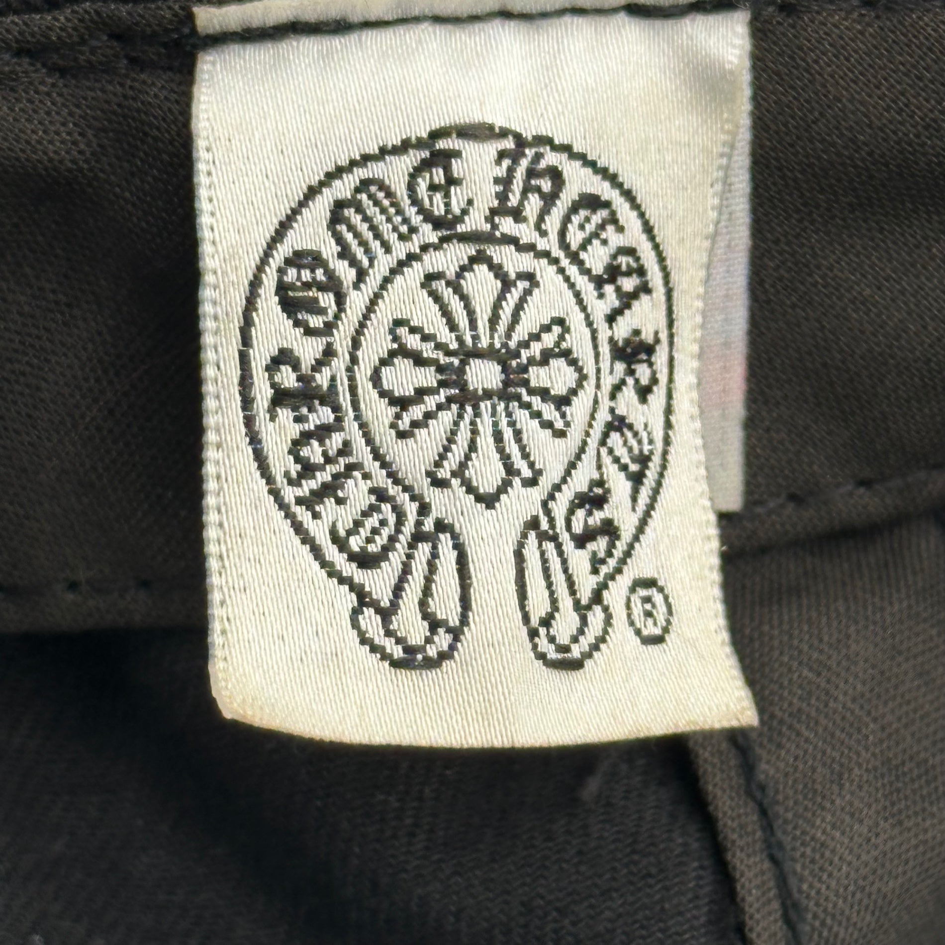 CHROME HEARTS(クロムハーツ) 90'S Dagger Embroidery Snapback Cap 90年代 ダガー刺繍 スナップバック キャップ ブラック