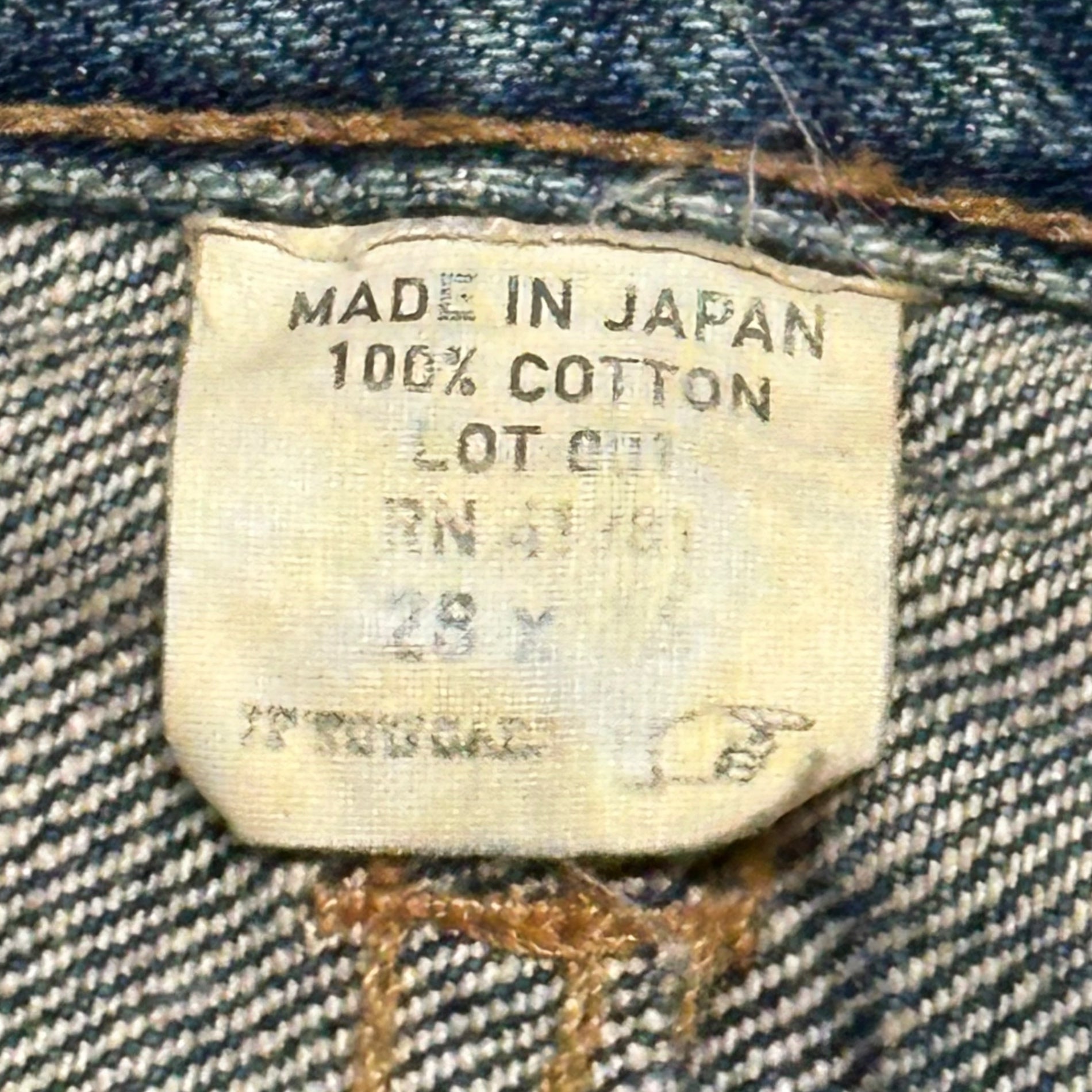 RRL(ダブルアールエル) Vintage-Washed Denim Pants ヴィンテージ 加工 デニム パンツ W28 インディゴ